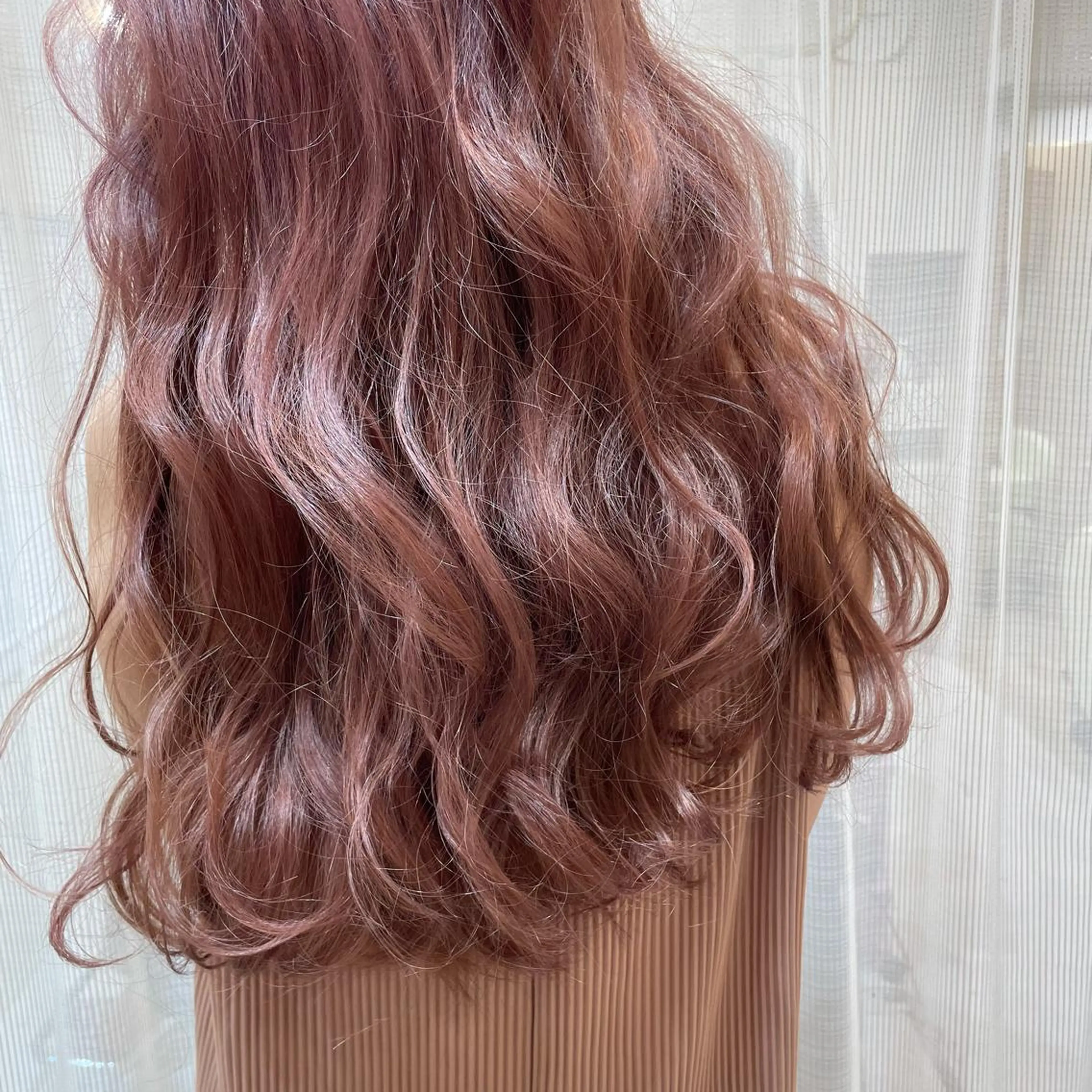 ロング マホ/日吉/髪質改善 /レイヤー/ガーリーのヘアスタイル