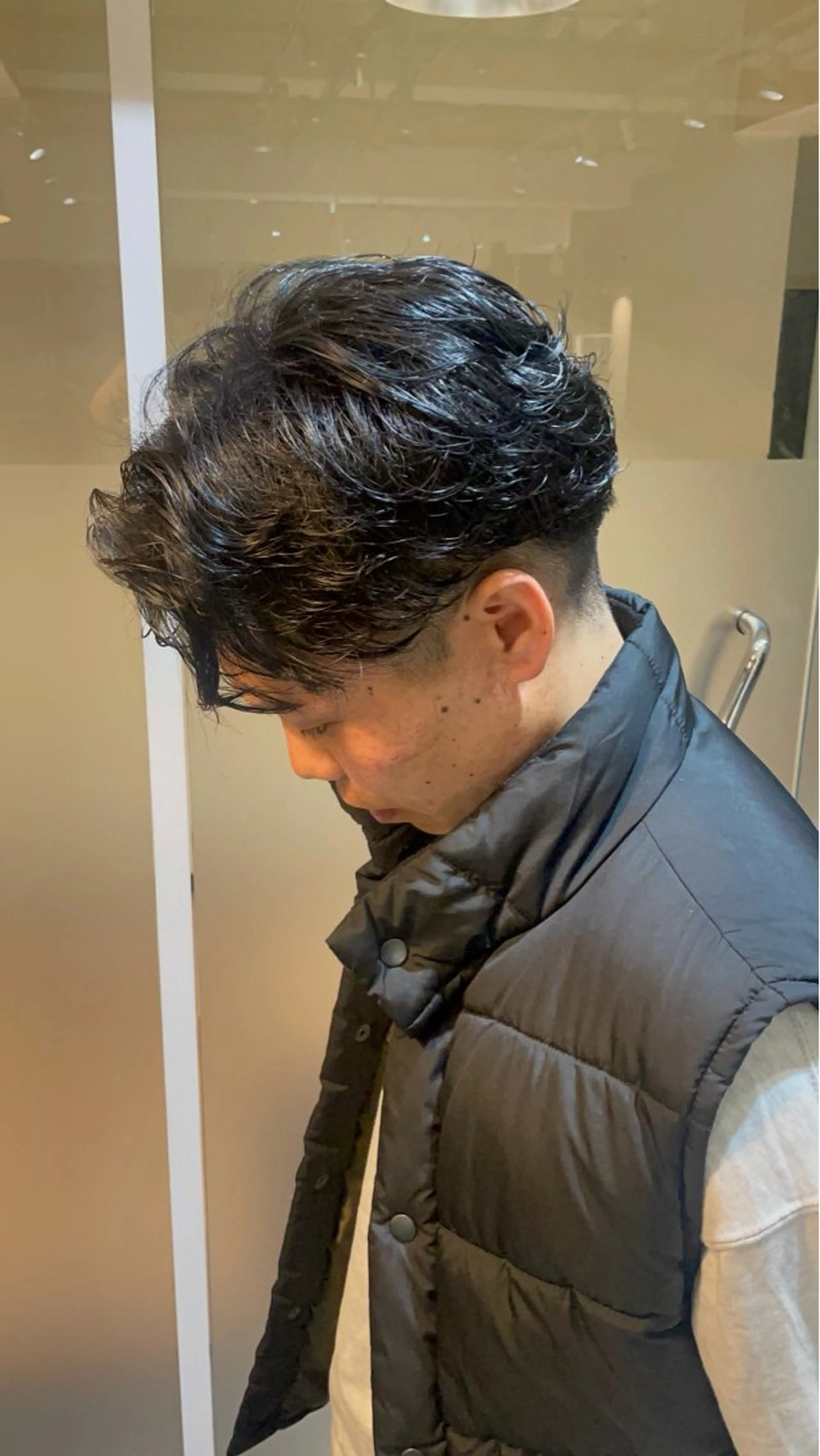 パーマ メンズ メンズパーマ カット パーマ 💈メンズ職人 ルキト💈のヘアスタイル