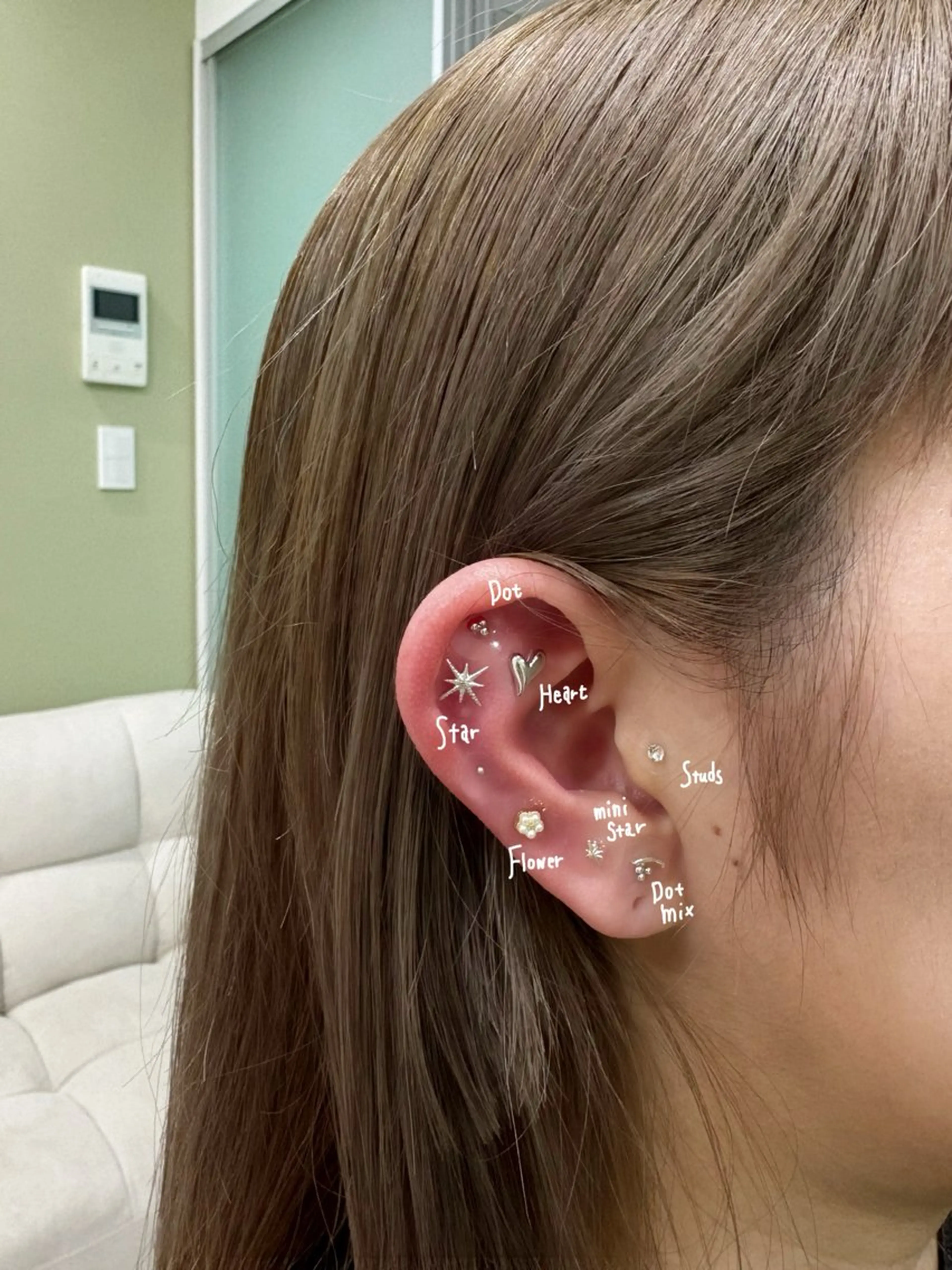 【SNSで話題！】耳ツボジュエリー💎耳マッサージ付きの写真