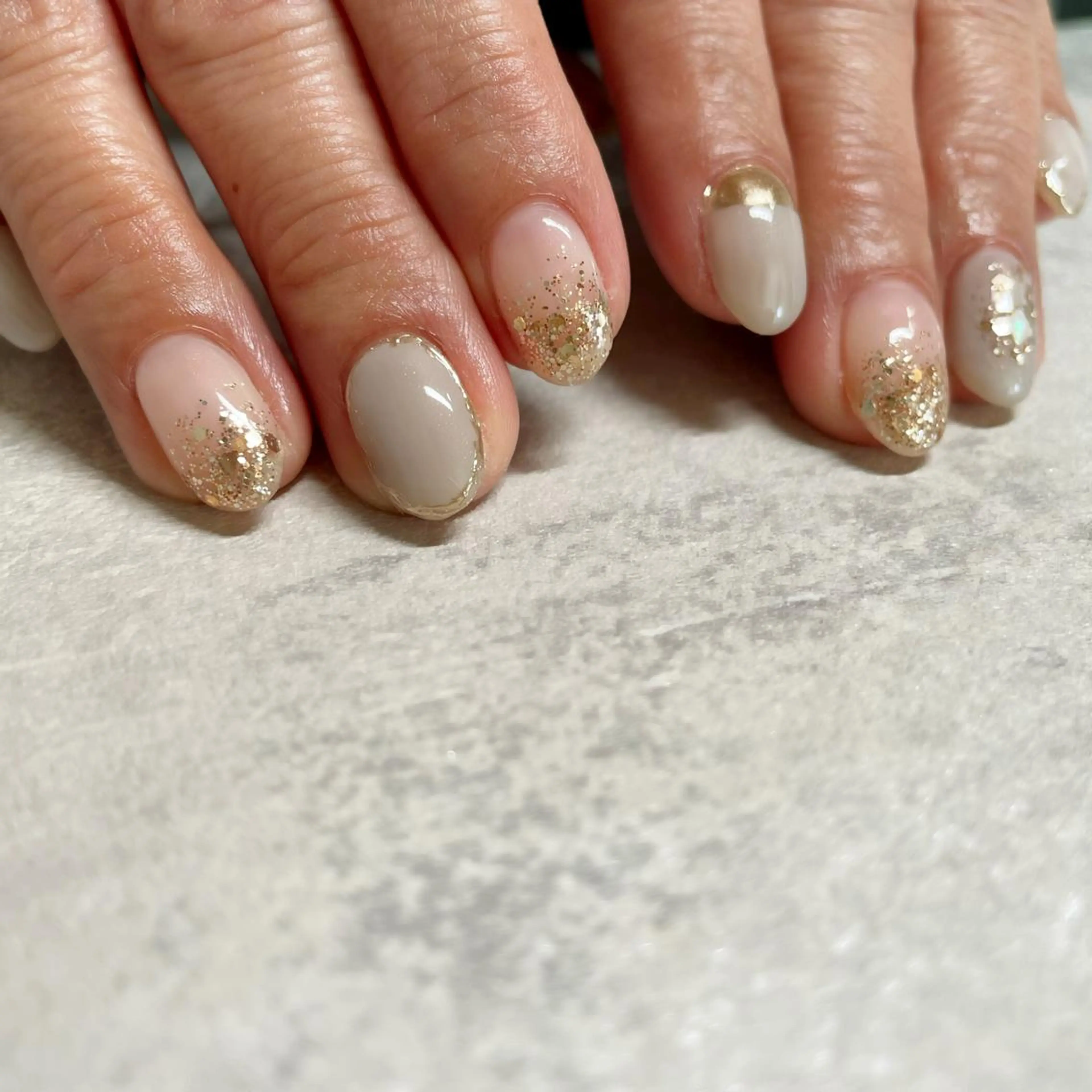 ネイル ハンドネイル 舟橋 恭子のネイルデザイン