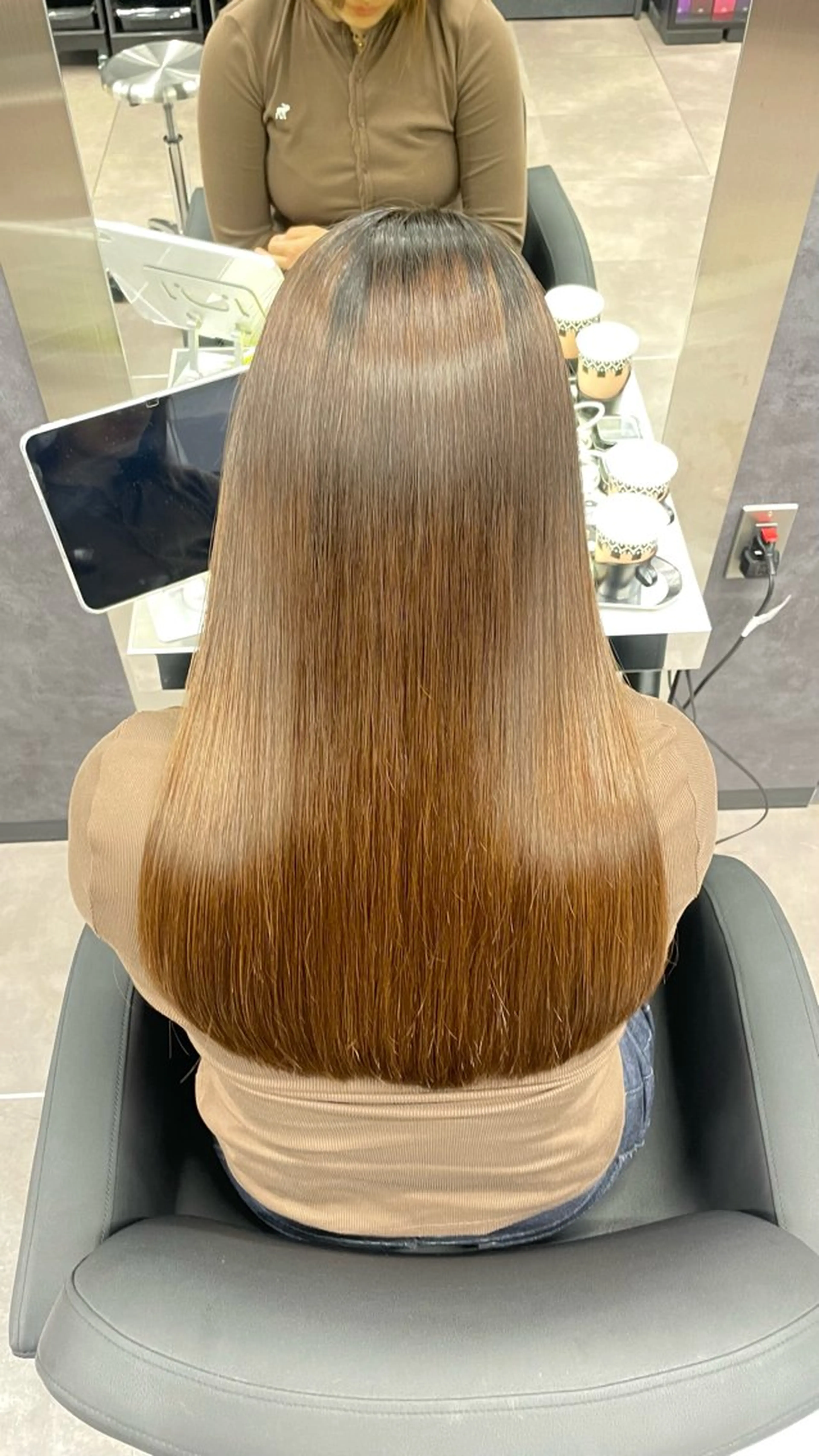 ロング カット 縮毛矯正 トリートメント CYNTHIADUE 店長｜ IRISUのヘアスタイル