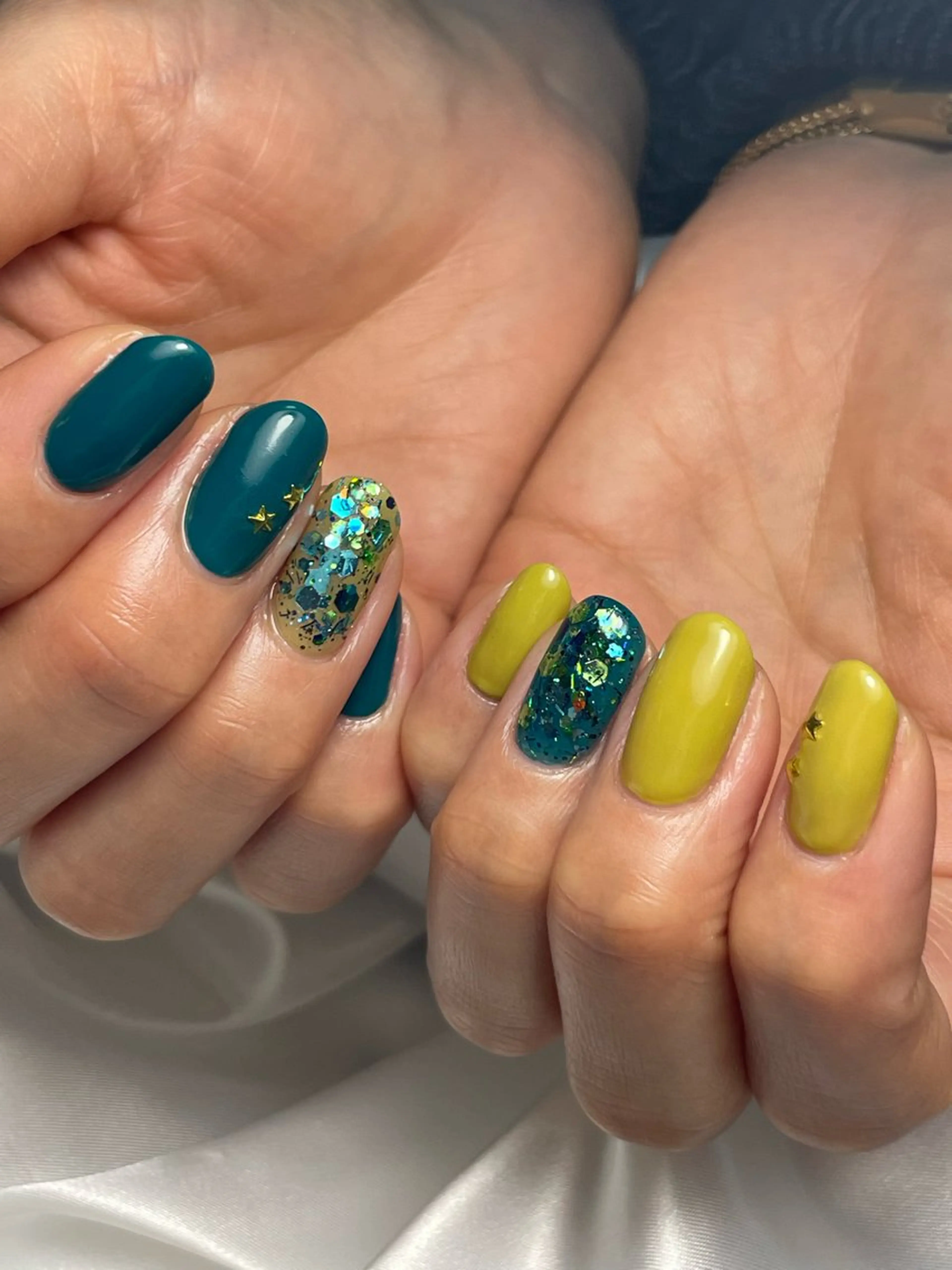 ネイル ホログラムネイル Chong Sarangのネイルデザイン