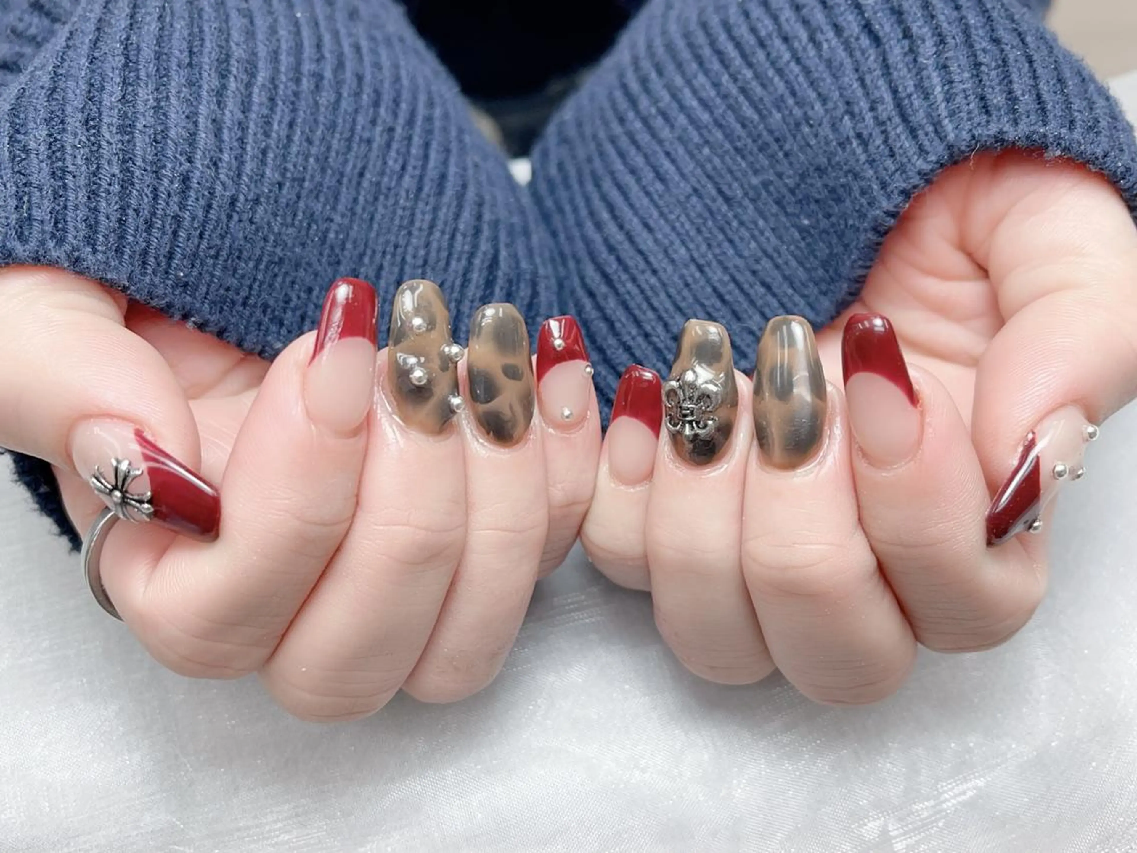 メンズ ネイル Bloom kabukiのネイルデザイン