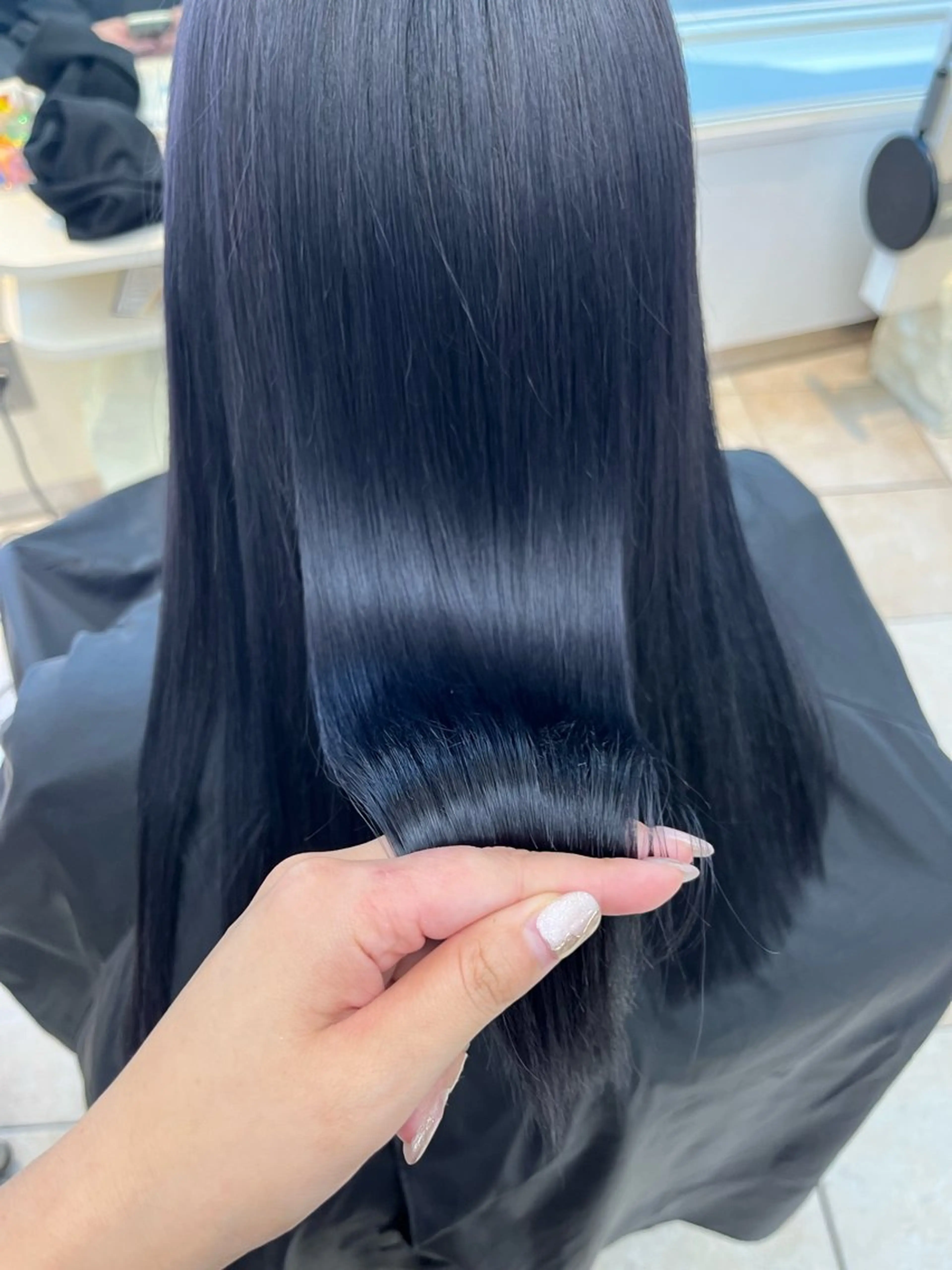 セミロング 韓国レイヤー×モテ髪 /MITSUKI🤍のヘアスタイル