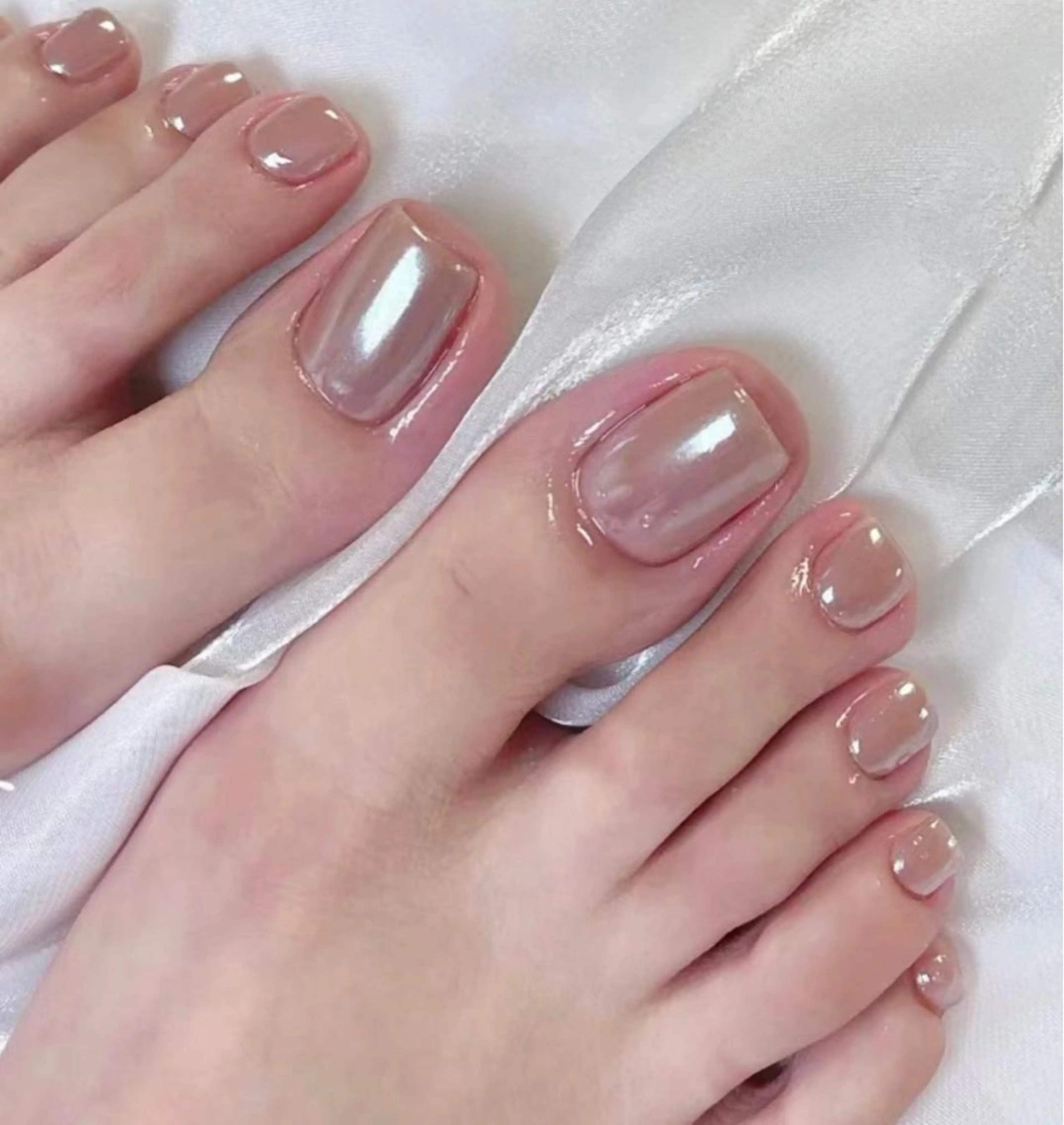 【Foot】フットミラーネイル♦︎の写真