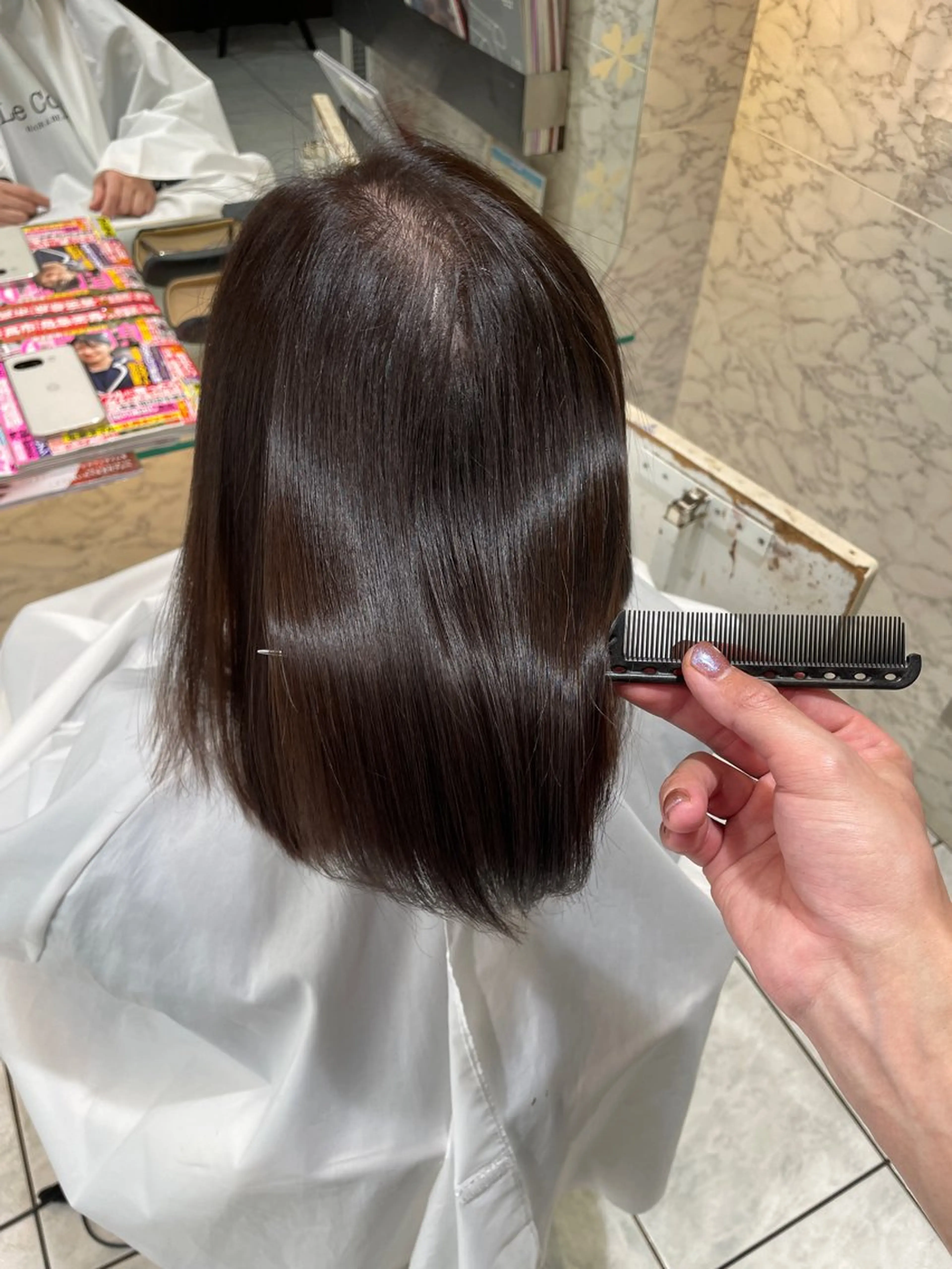 【見つけた人は超ラッキー⭐︎】4月限定　ワンランク上のヘアカラー　¥9130→¥3850の写真