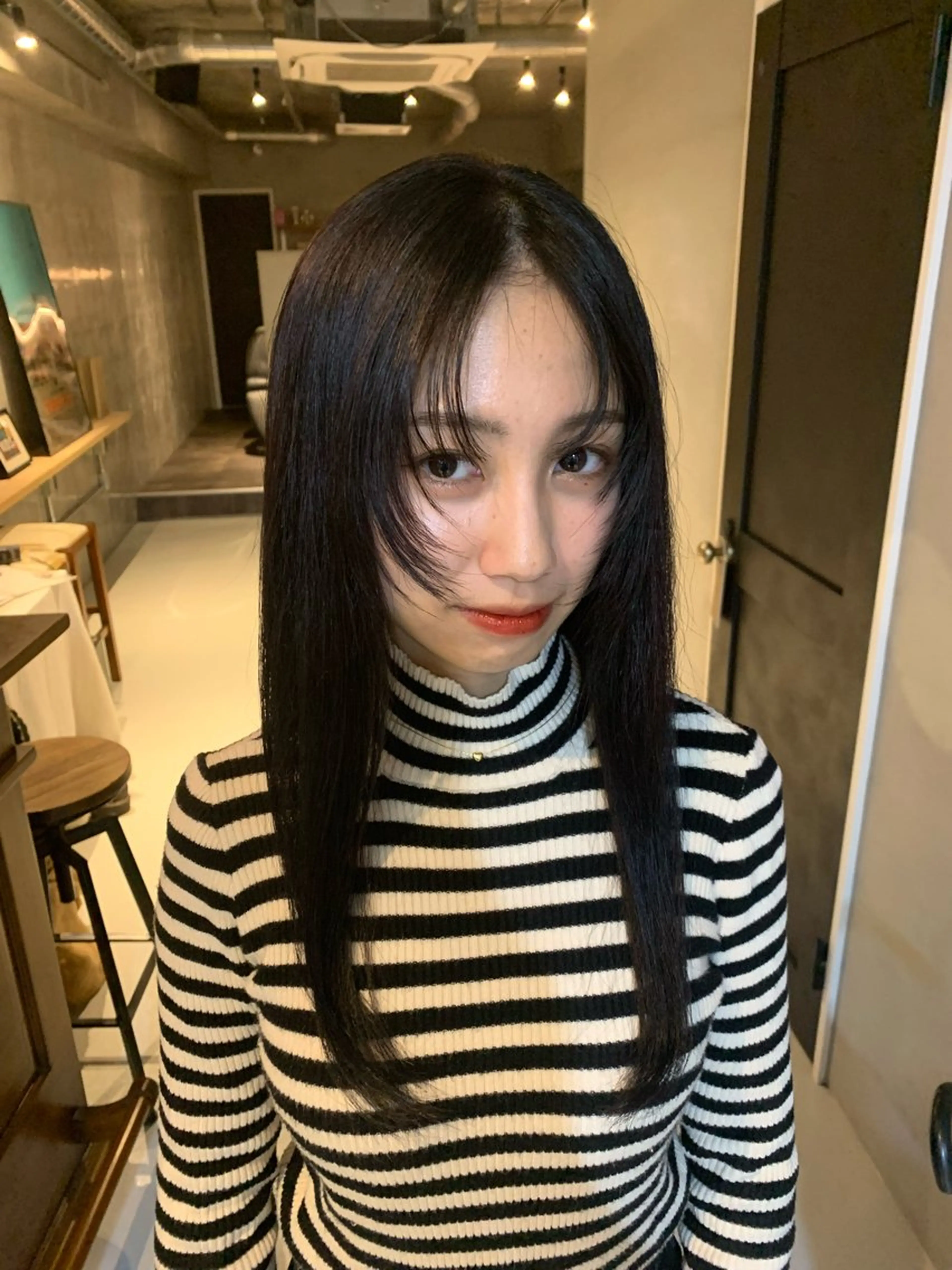 カラー Non/立川/暖色 🌏艶髪/Aujuaのヘアスタイル