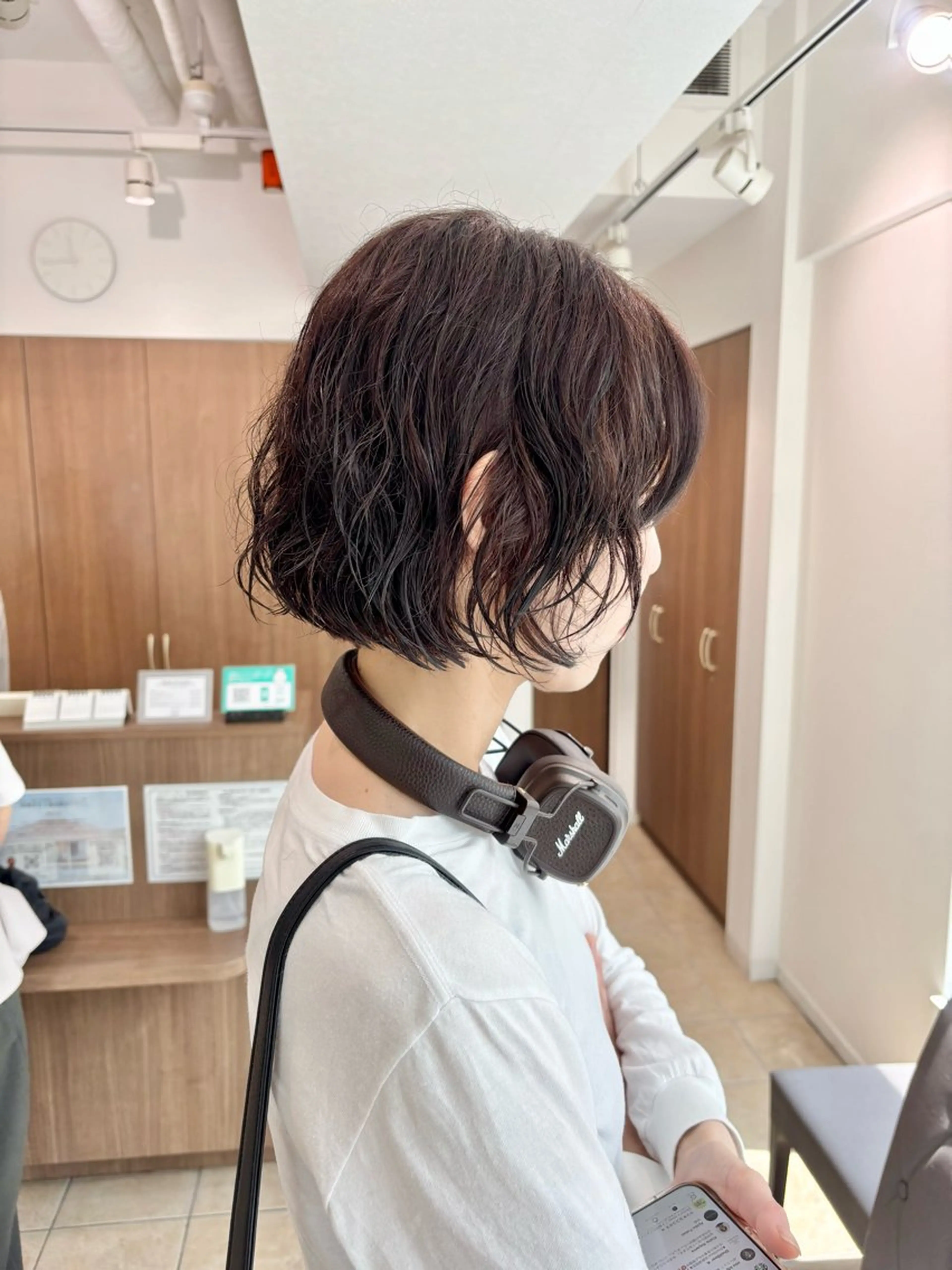 ショート カラー ボブ くせ毛 カット ヘアカラー 西山梨々【5/1〜 復帰致します🌼】のヘアスタイル