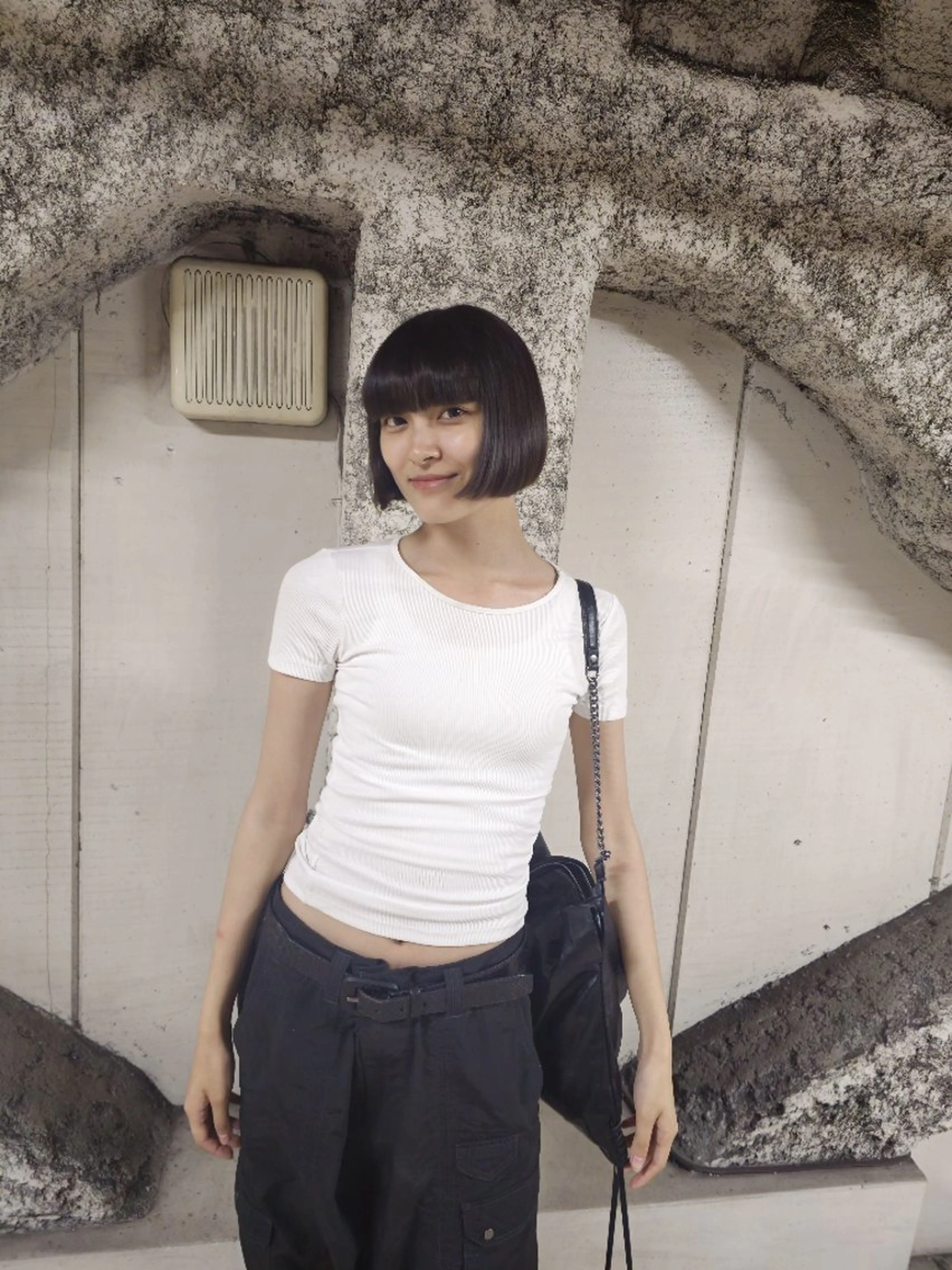 ミディアム OMA カタギシのヘアスタイル