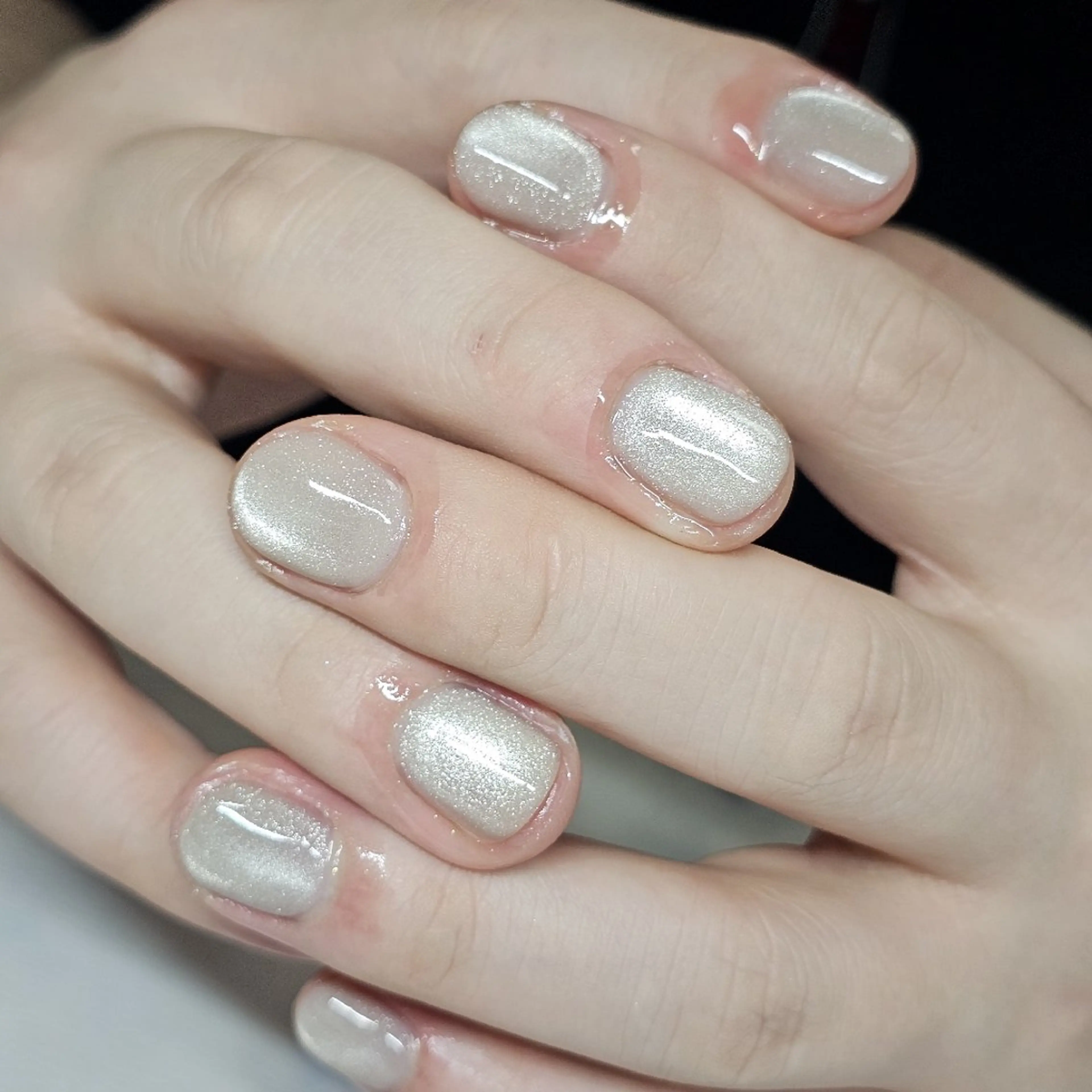 ネイル マグネットネイル ★Blanche ☆neige★のネイルデザイン