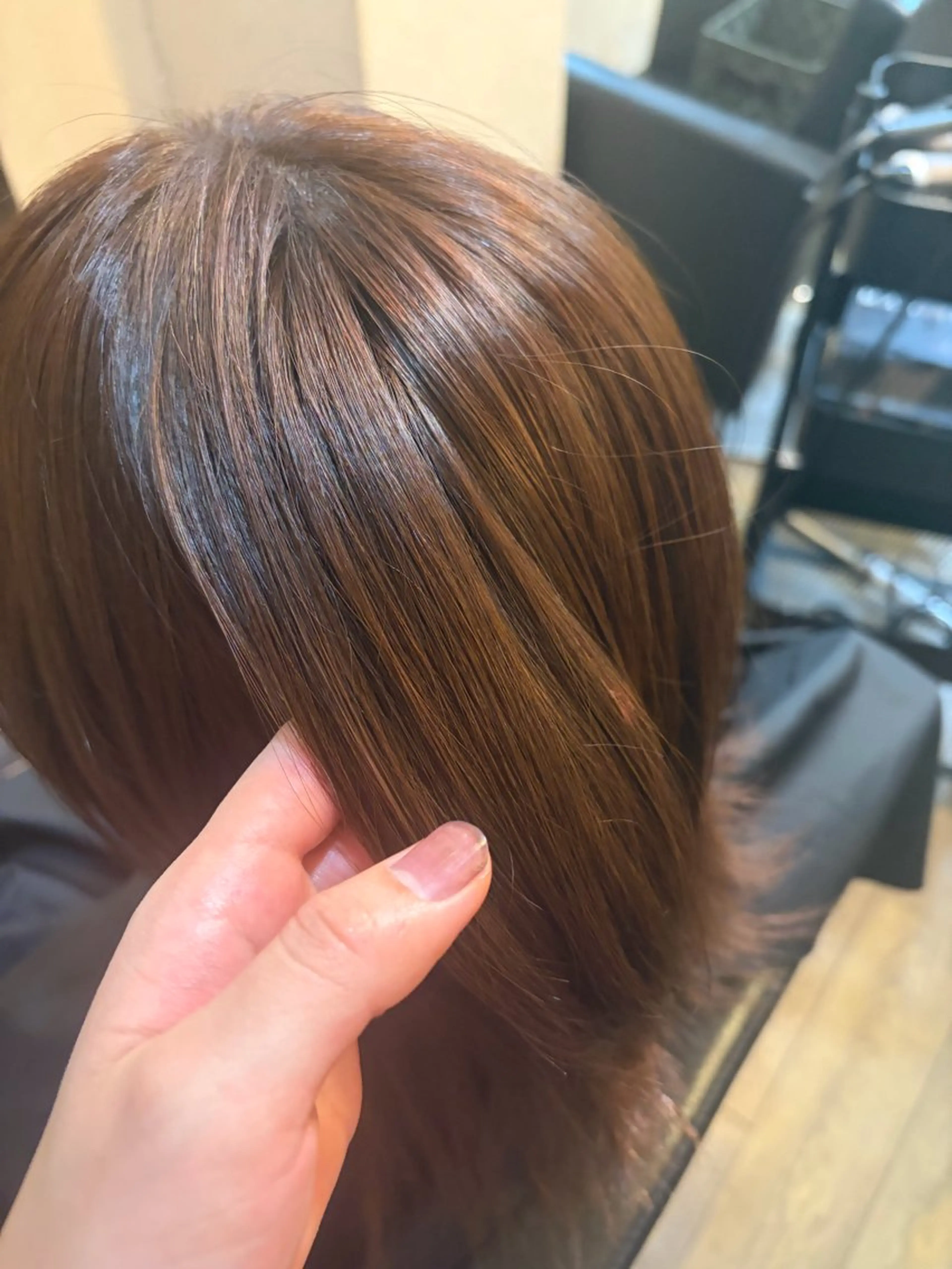 カラー ヘアカラー ヘッドスパ ストレート/カラー 特化雪本☃️のヘアスタイル