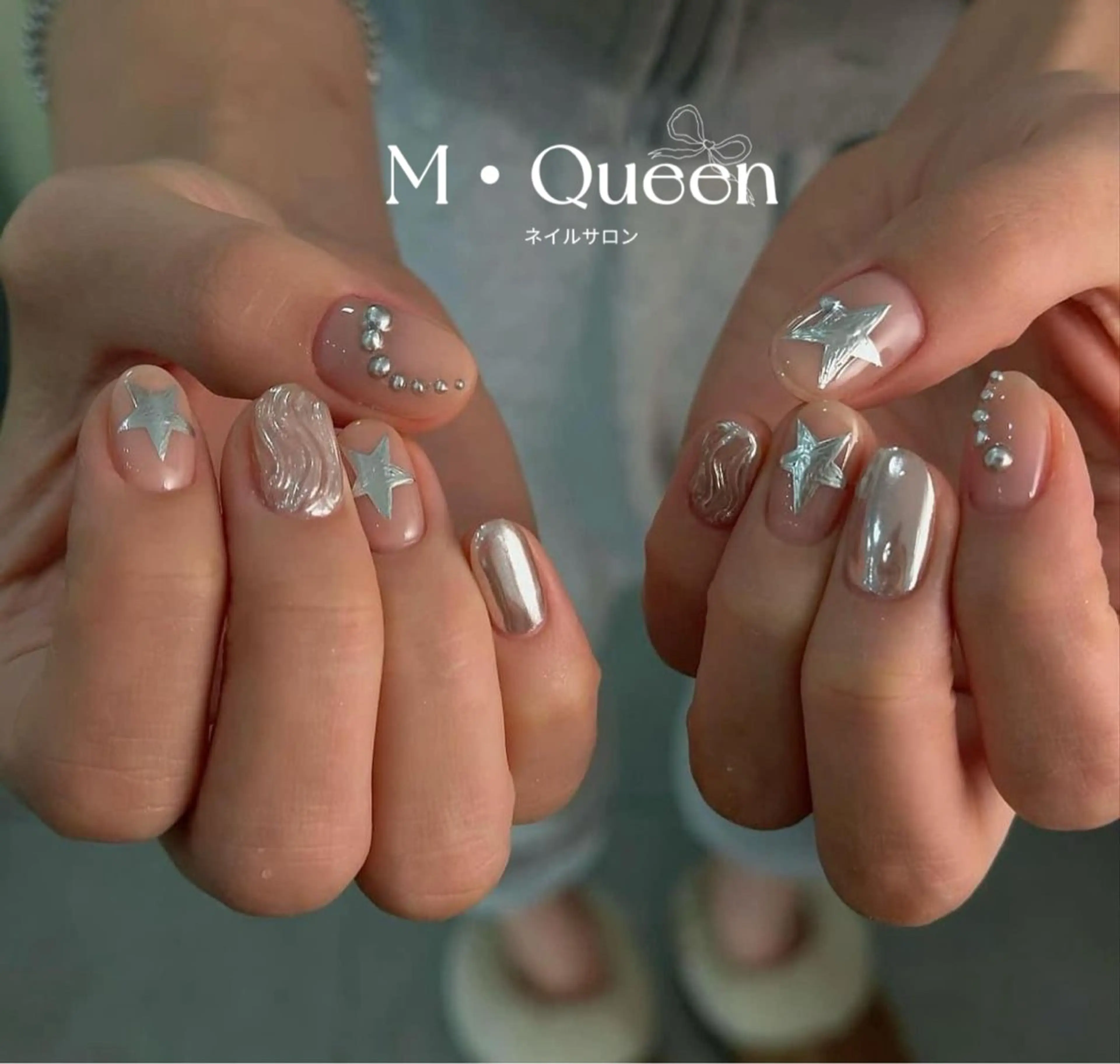 ネイル MQueen ネイルサロンマルのネイルデザイン