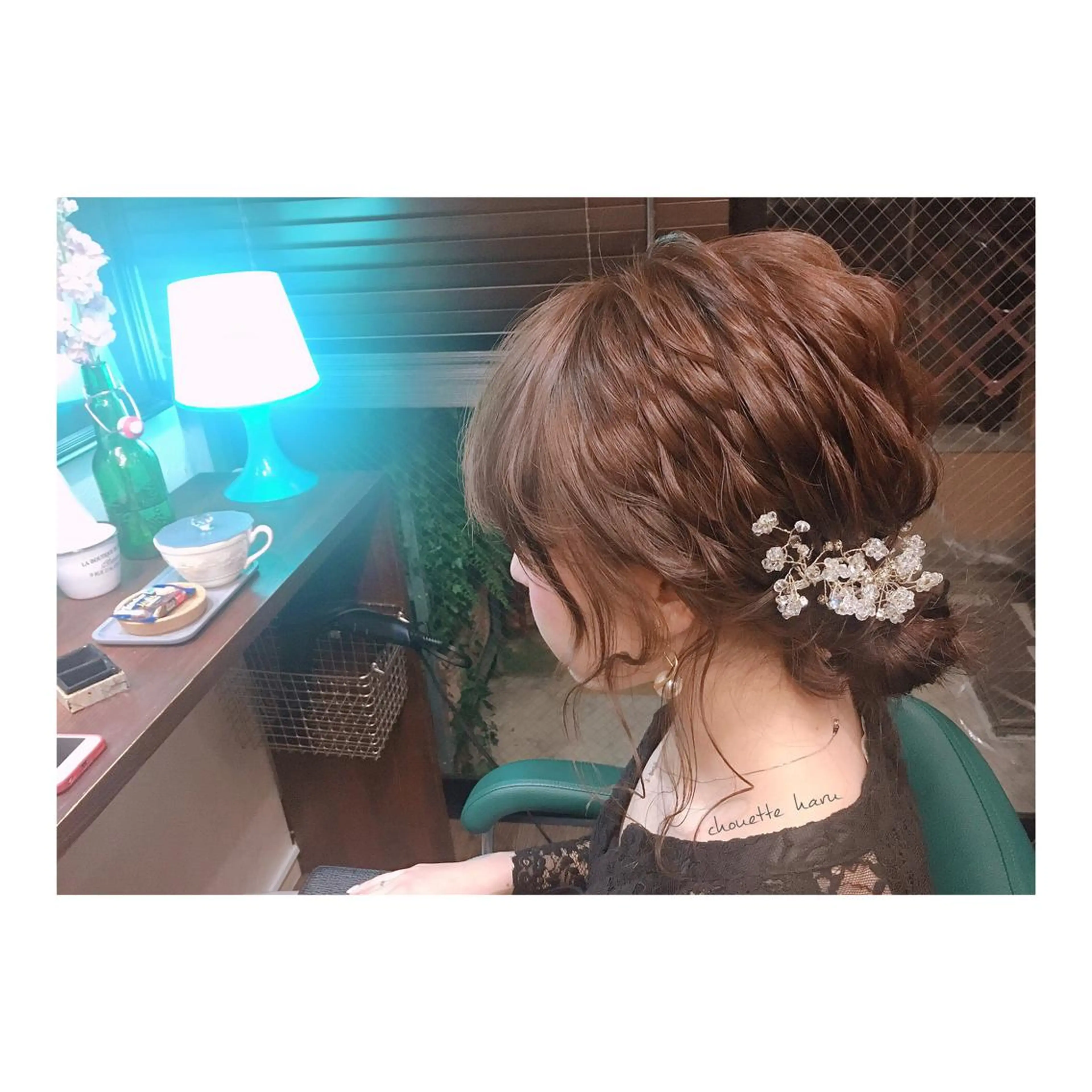 ミディアム ヘアアレンジ サダハルカ ｜chouetteのヘアスタイル