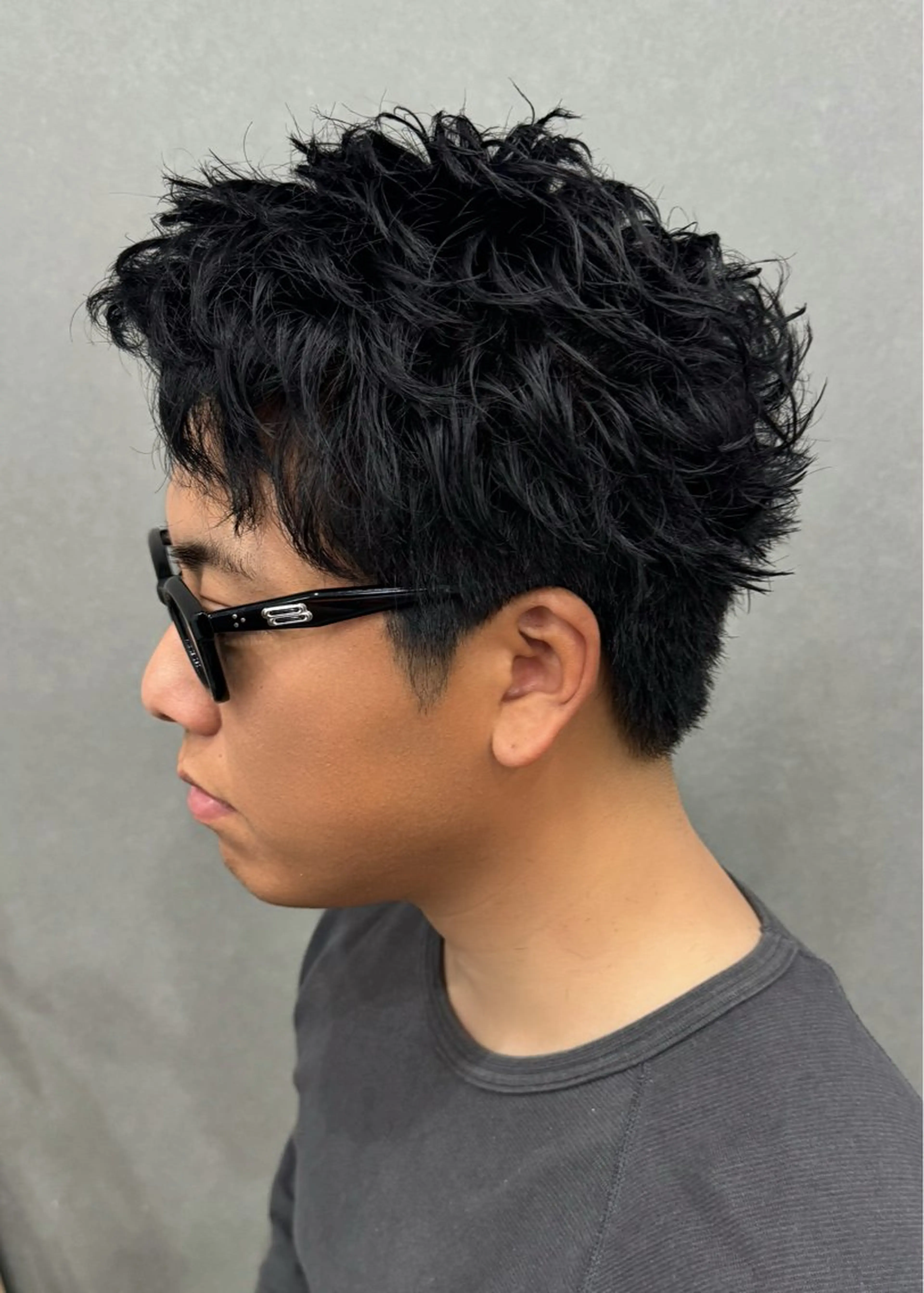 パーマ メンズ メンズパーマ カット パーマ ＆tigre 佐藤秀太のヘアスタイル