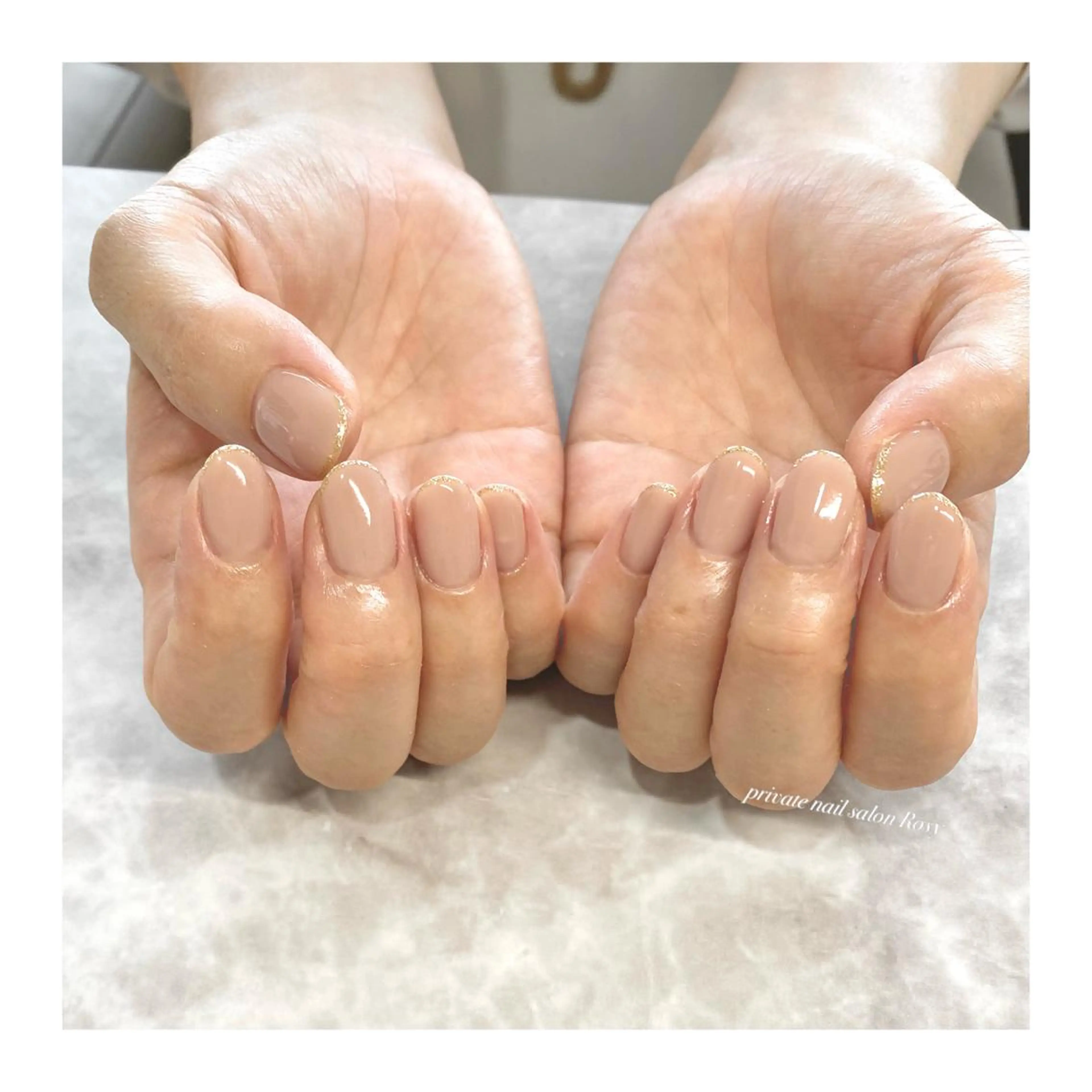 ネイル ラメ(グリッター) 🌹 𝕄𝕒𝕚のネイルデザイン
