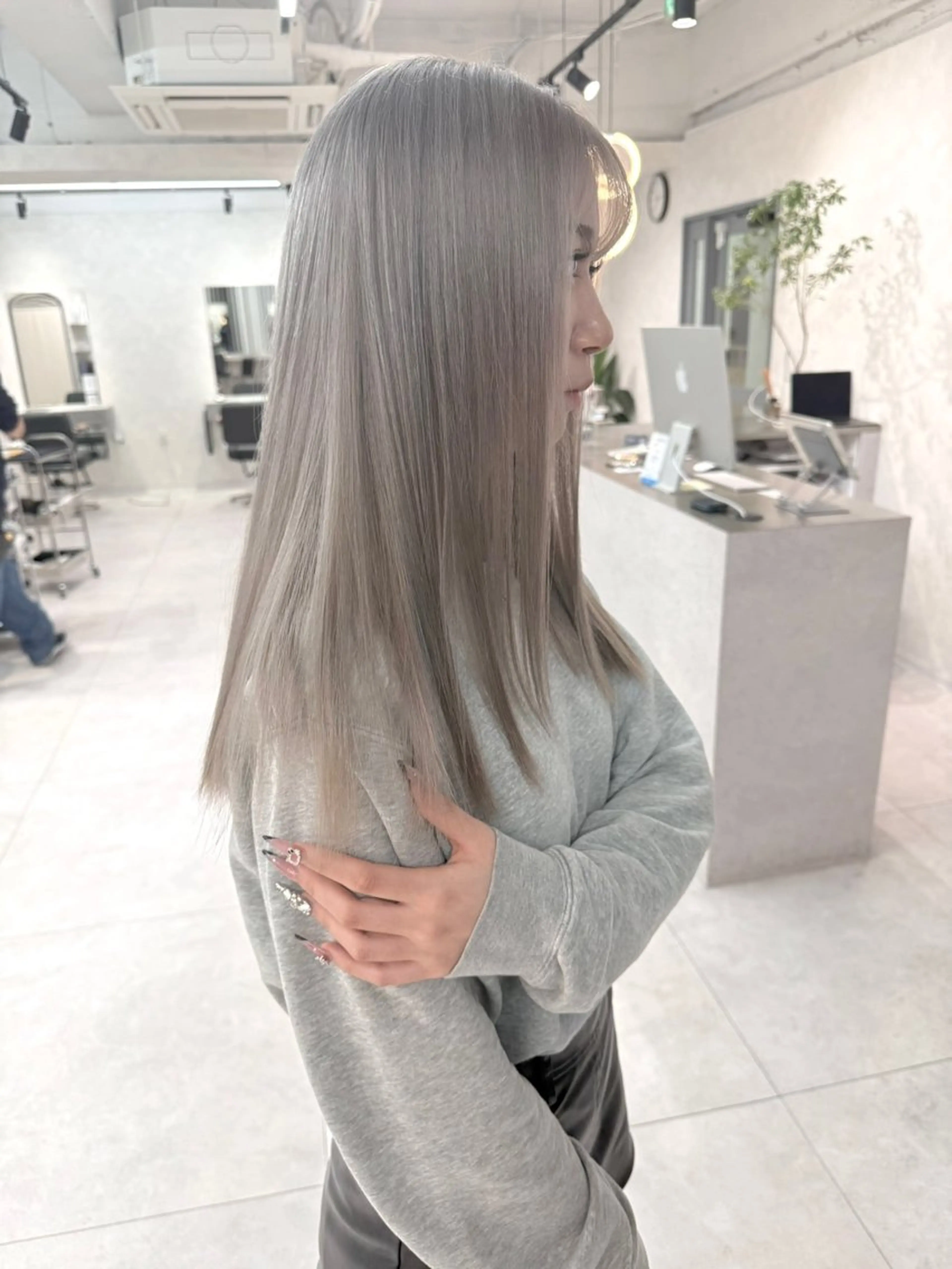 ロング 💎lino _by _ACNE💎 🧸のヘアスタイル