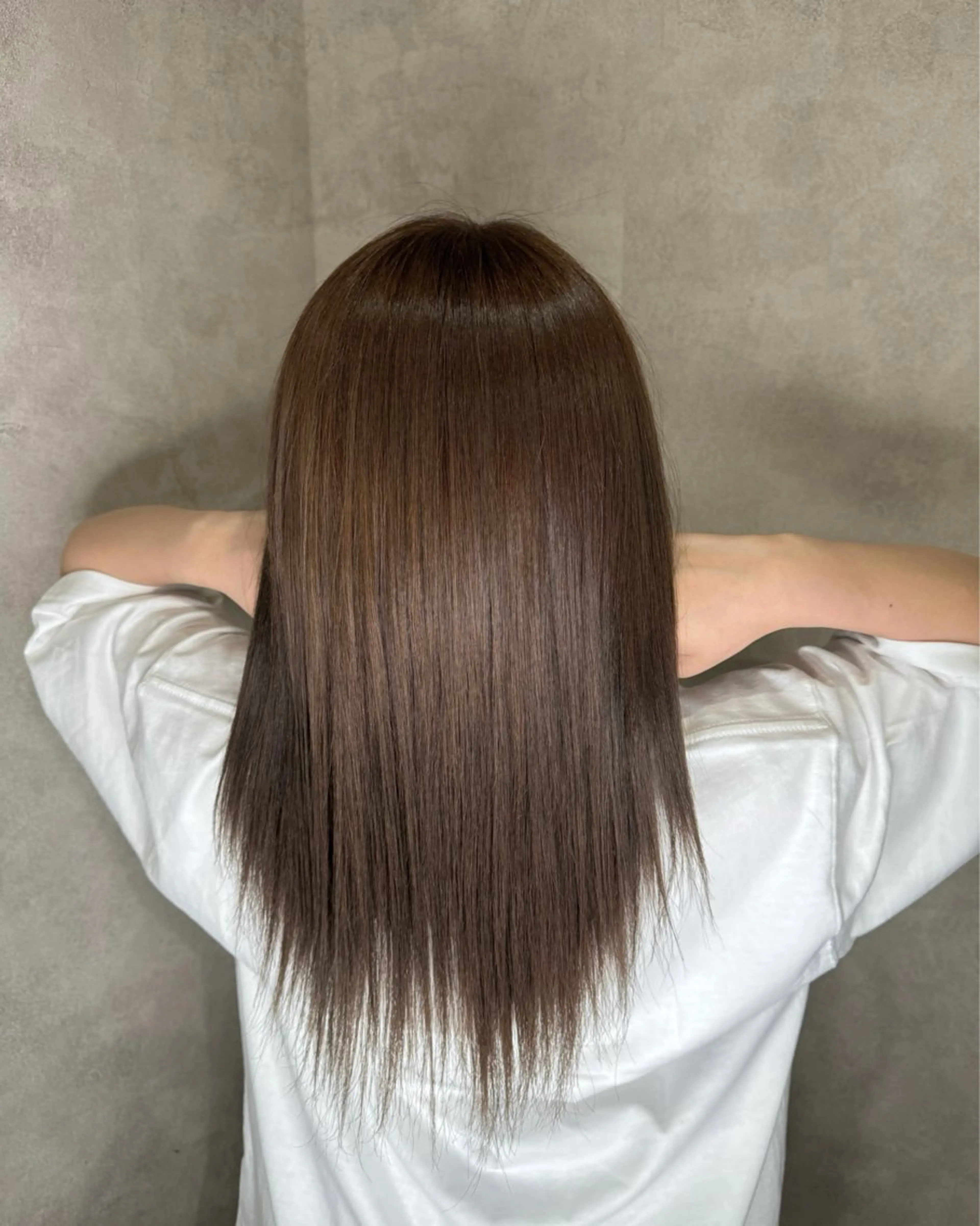 セミロング トリートメント un chou chou所属・lisa  ︎︎のヘアスタイル