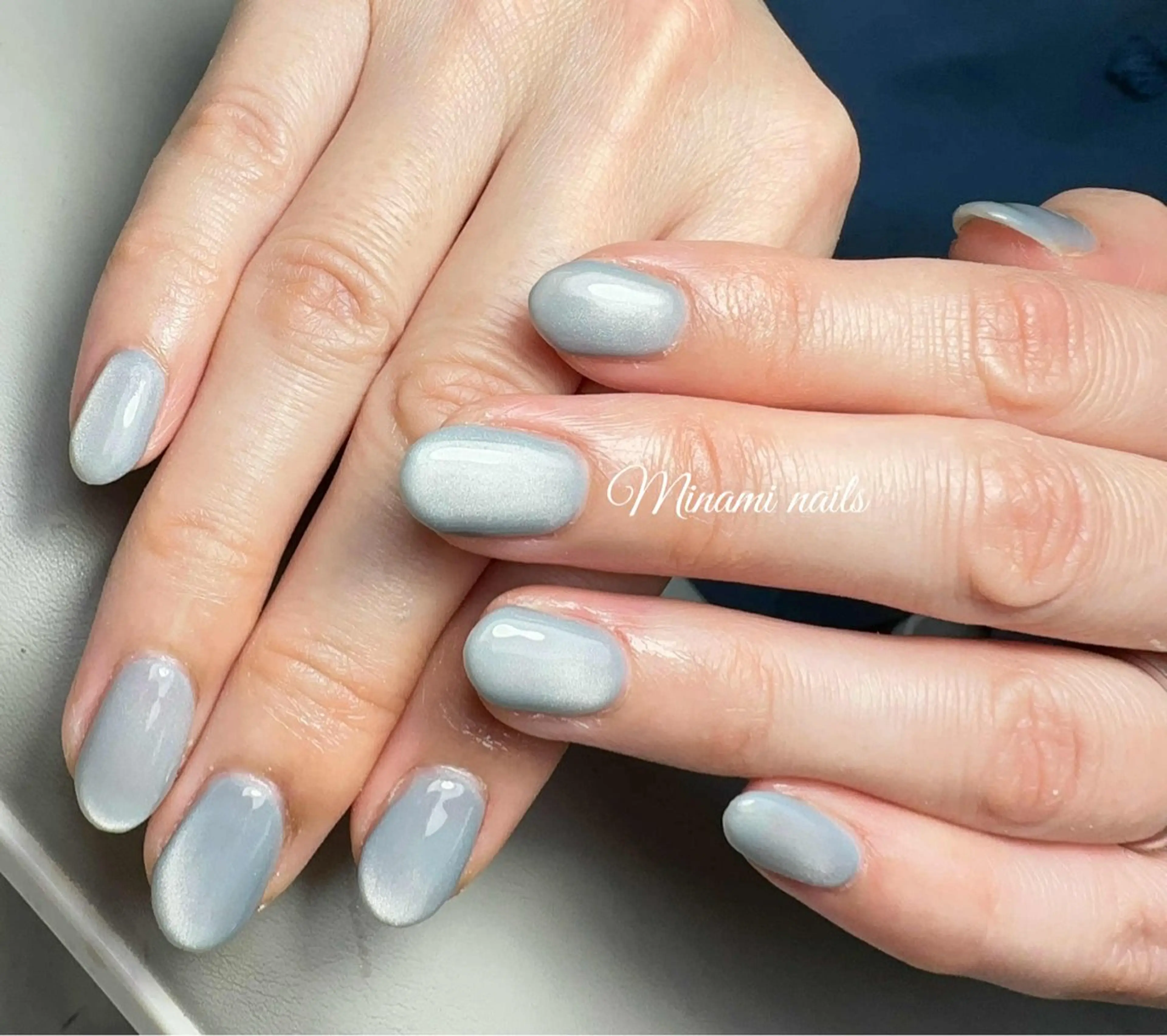 ネイル アートネイル オーロラネイル ガーリー キラキラネイル 韓国ネイル Minami Nailsのネイルデザイン