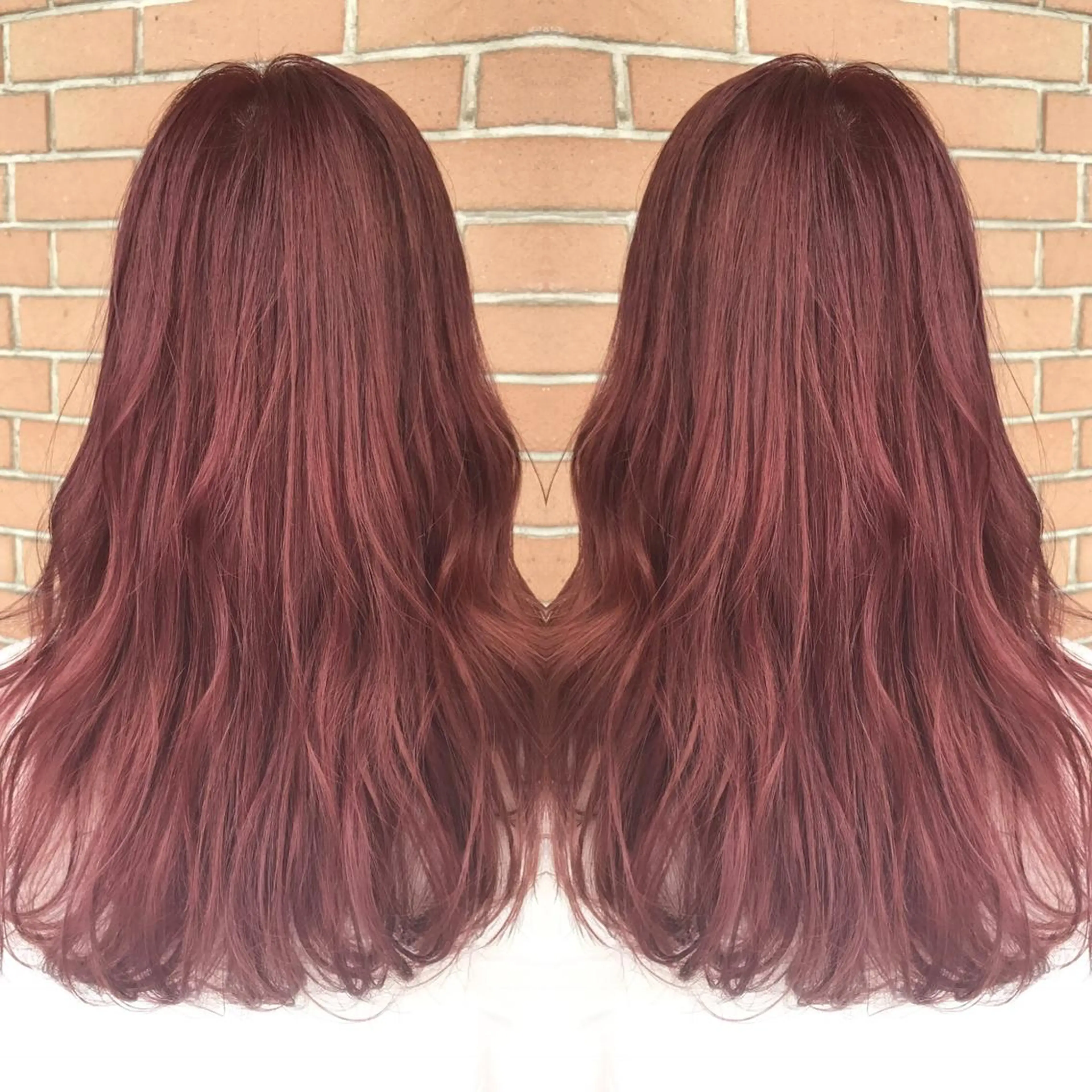 ショート カラー パーマ ヘアアレンジ メンズ キッズ ネイル マツエク・マツパ ダブルカラー ピンクカラー カラーマツエク ピンク サロンドミルク 原宿のヘアスタイル