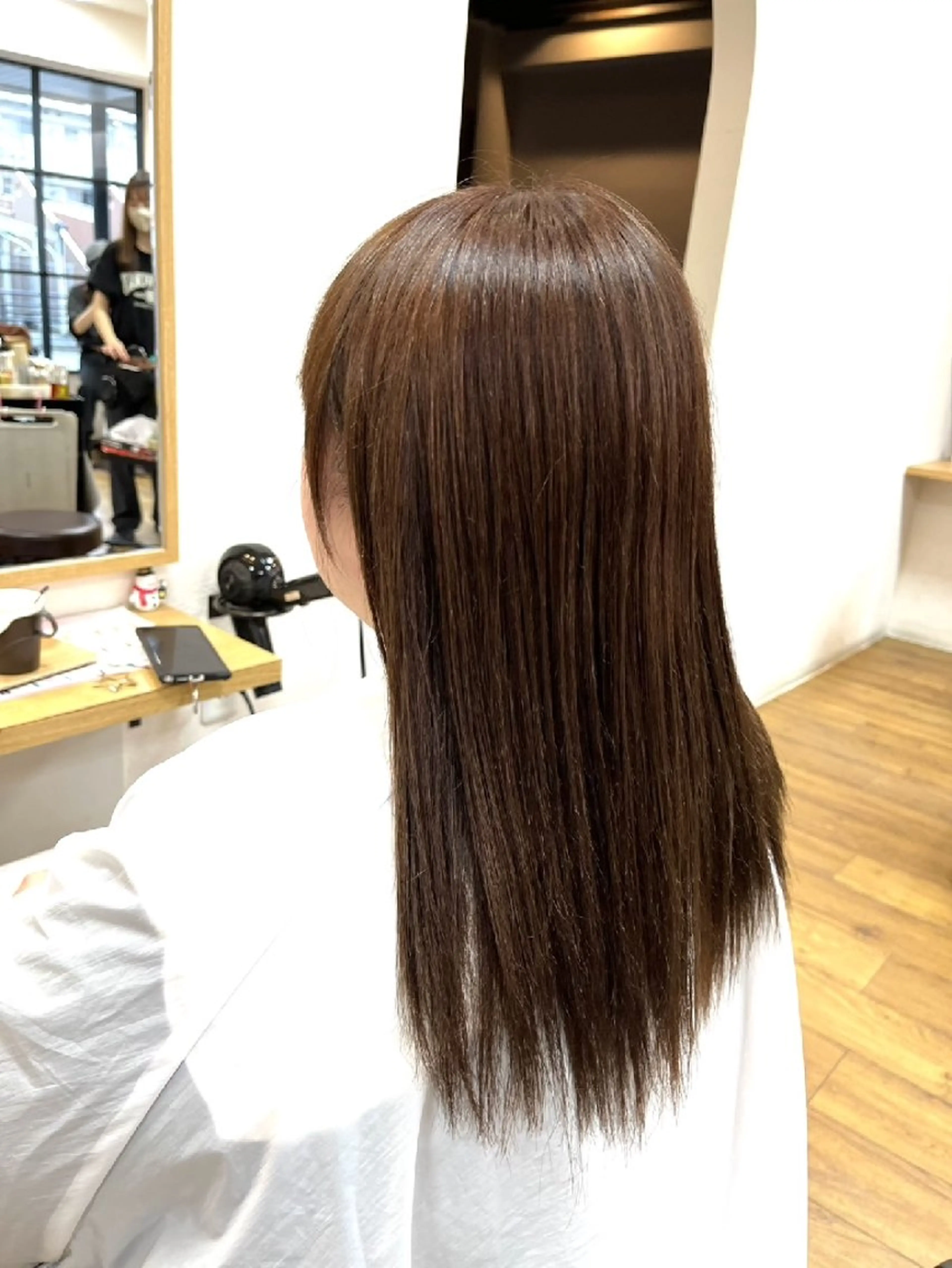 ロング カラー 近森 美帆[モーラ高石店]のヘアスタイル