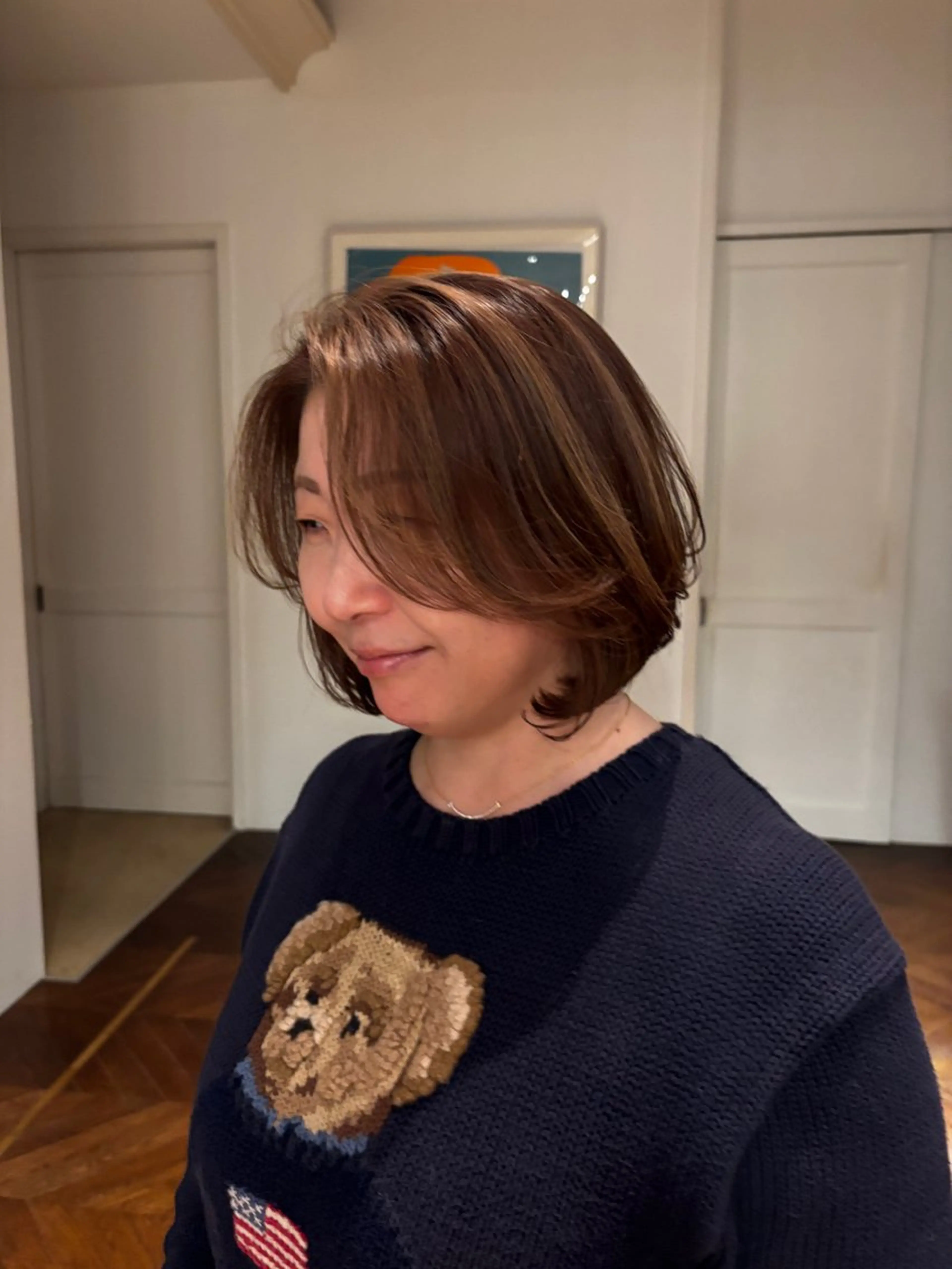 カット 松岡 ひなののヘアスタイル