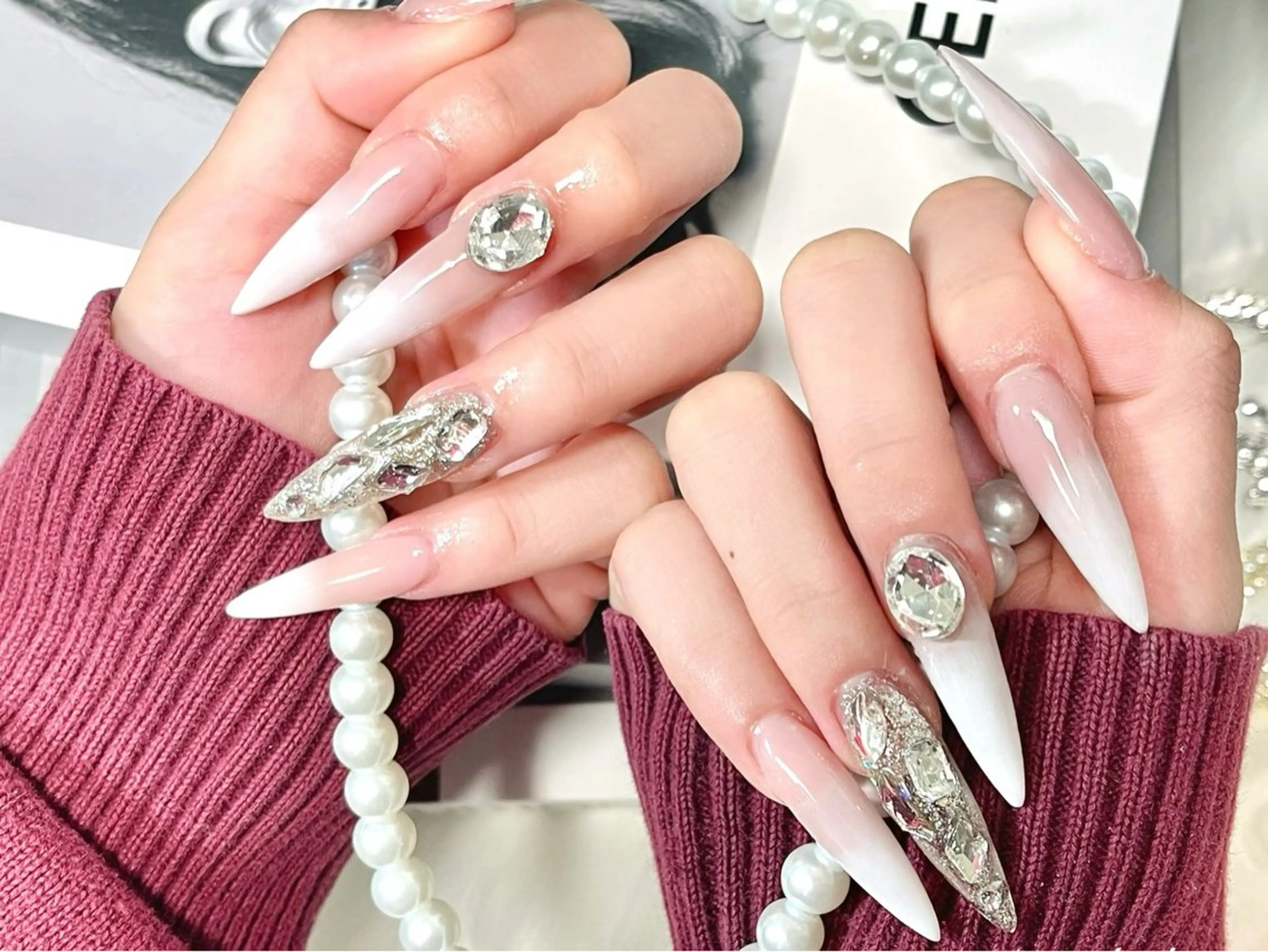 ネイル ハンドネイル 🎀YULI_ Nail 🎀新宿店のネイルデザイン