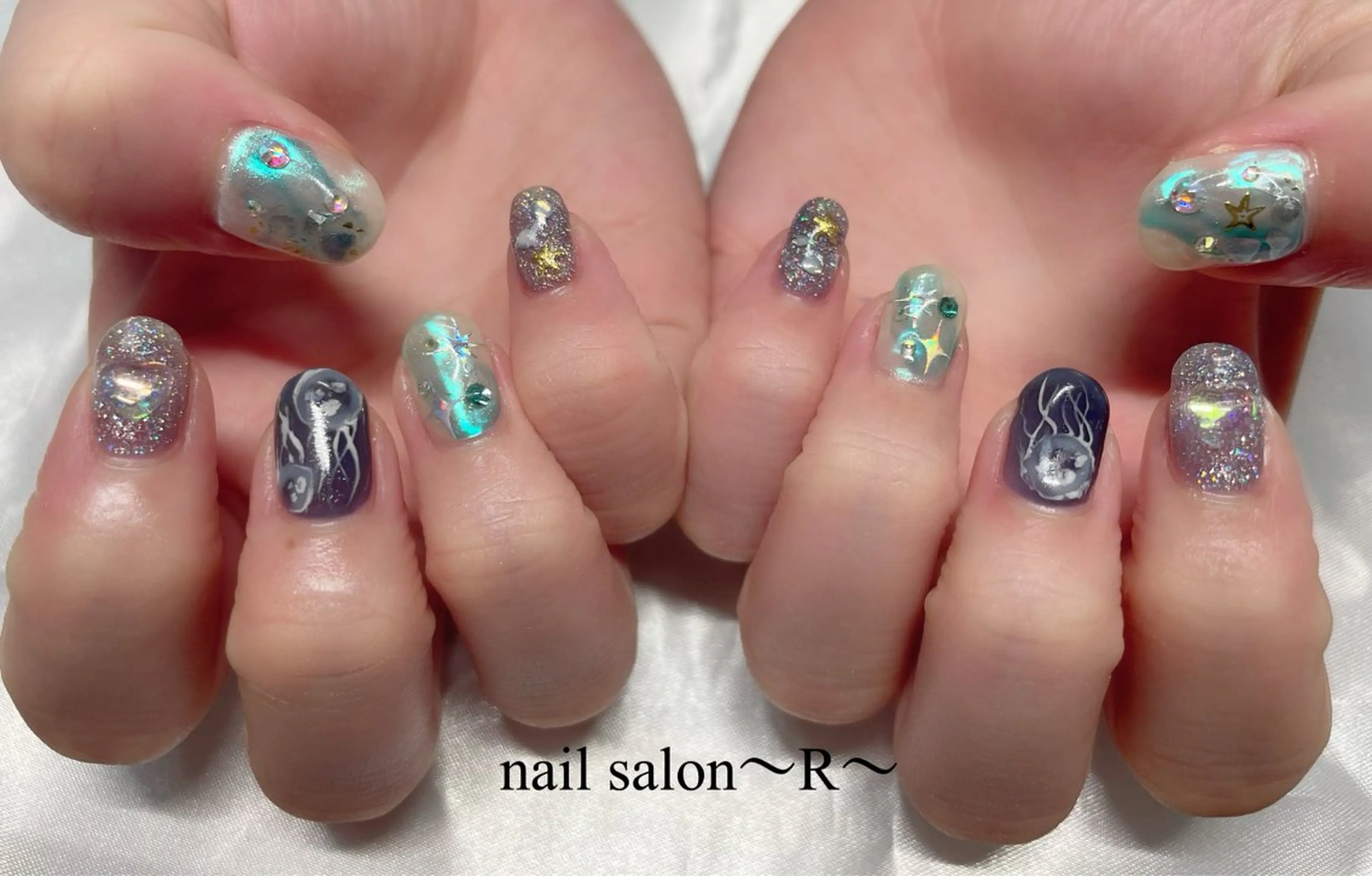 ネイル ハンドネイル 〜 R〜 プライベートサロンのネイルデザイン