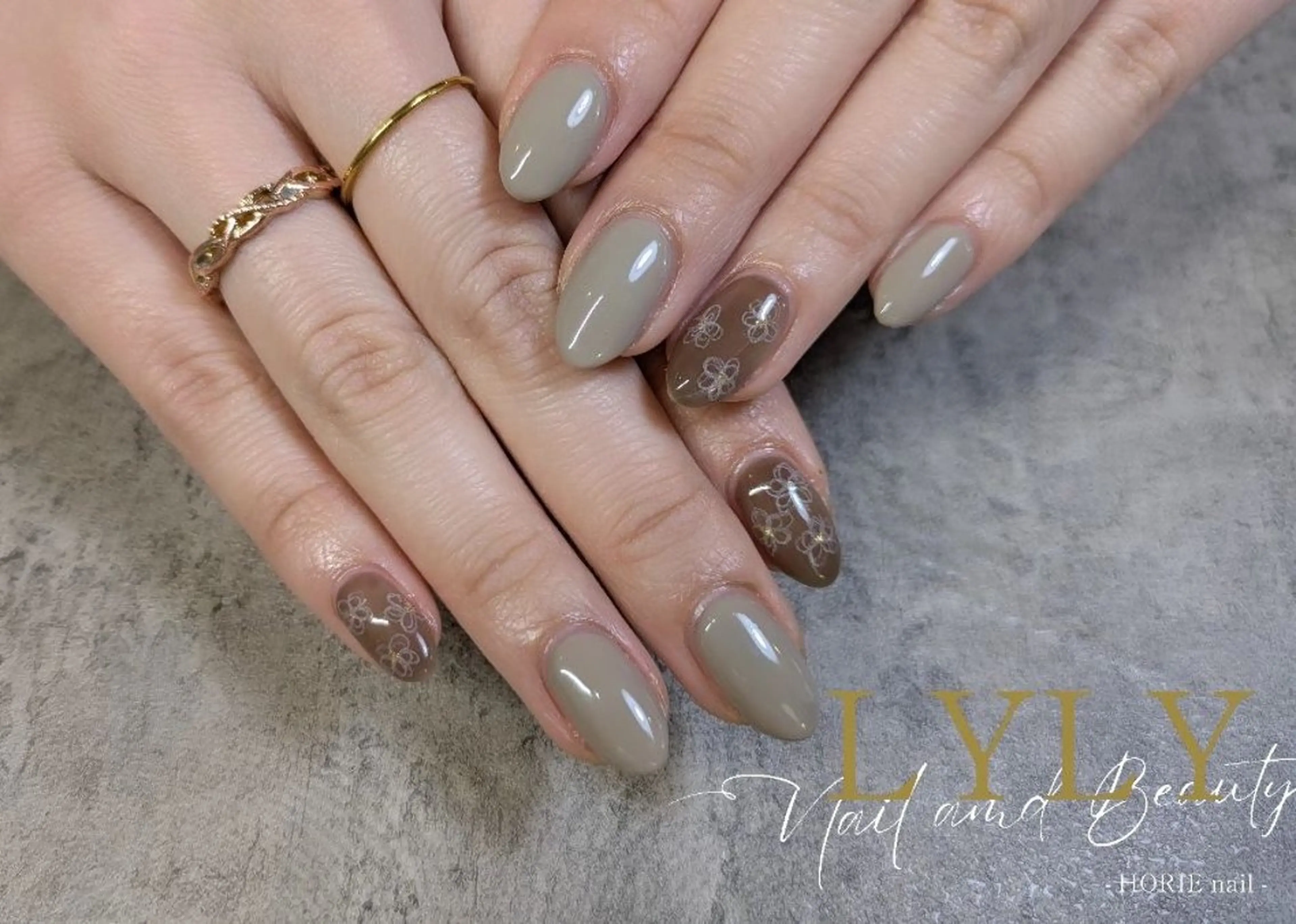 ネイル フラワーネイル LYLY ✾ai✾のネイルデザイン