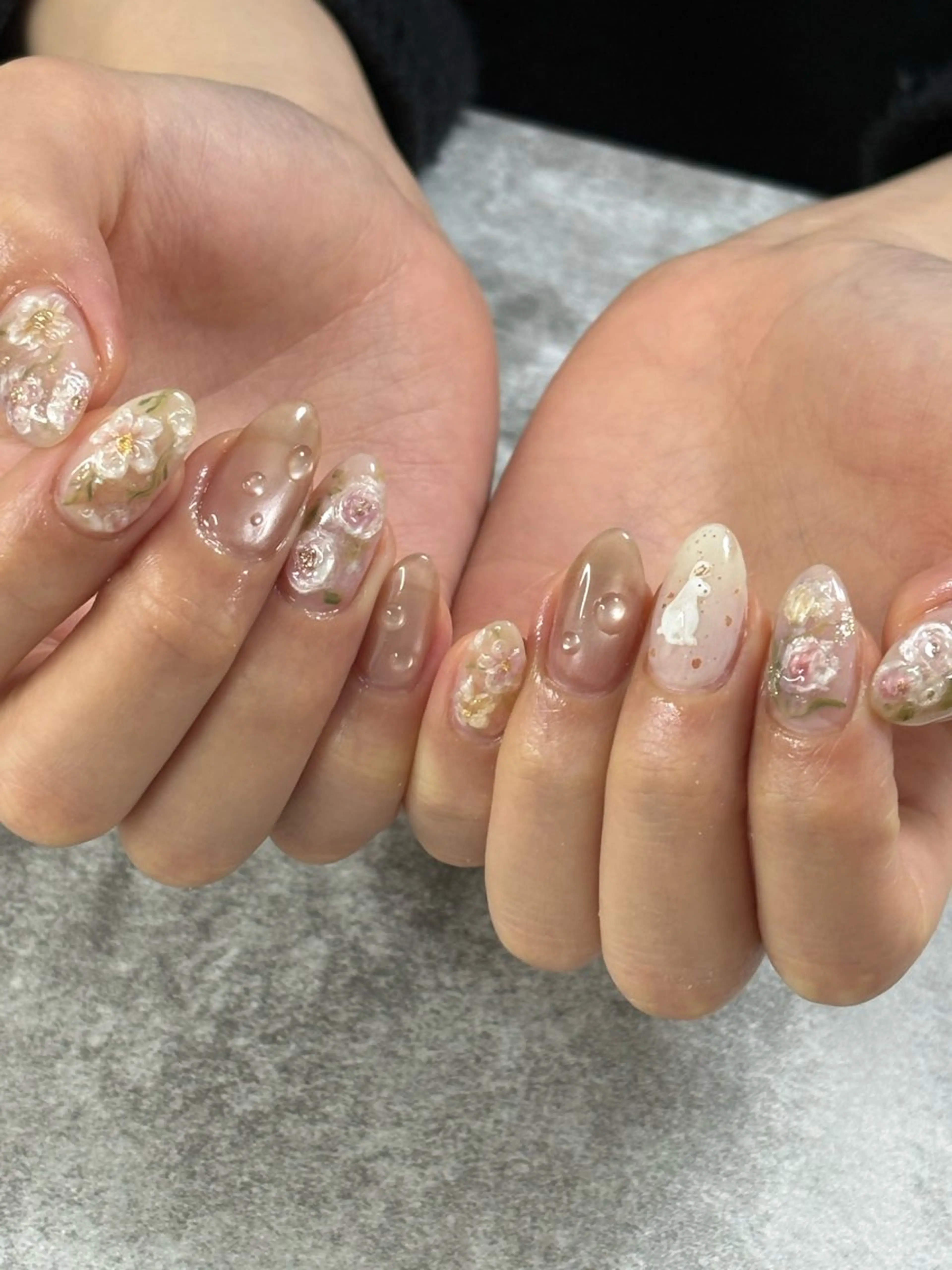 ネイル ハンドネイル FIORITURA Maikoのネイルデザイン