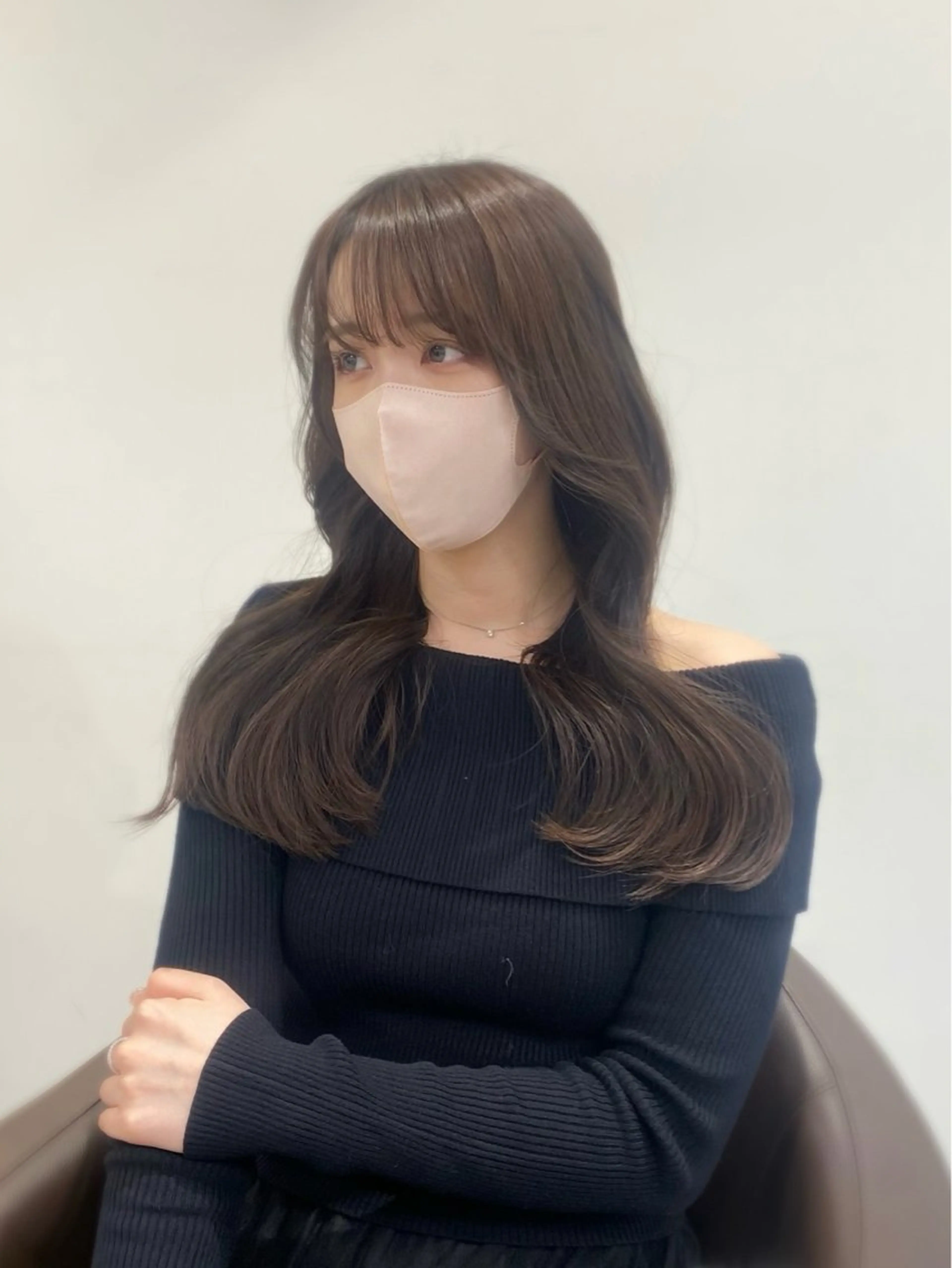 ロング カラー 岡山 愛のヘアスタイル