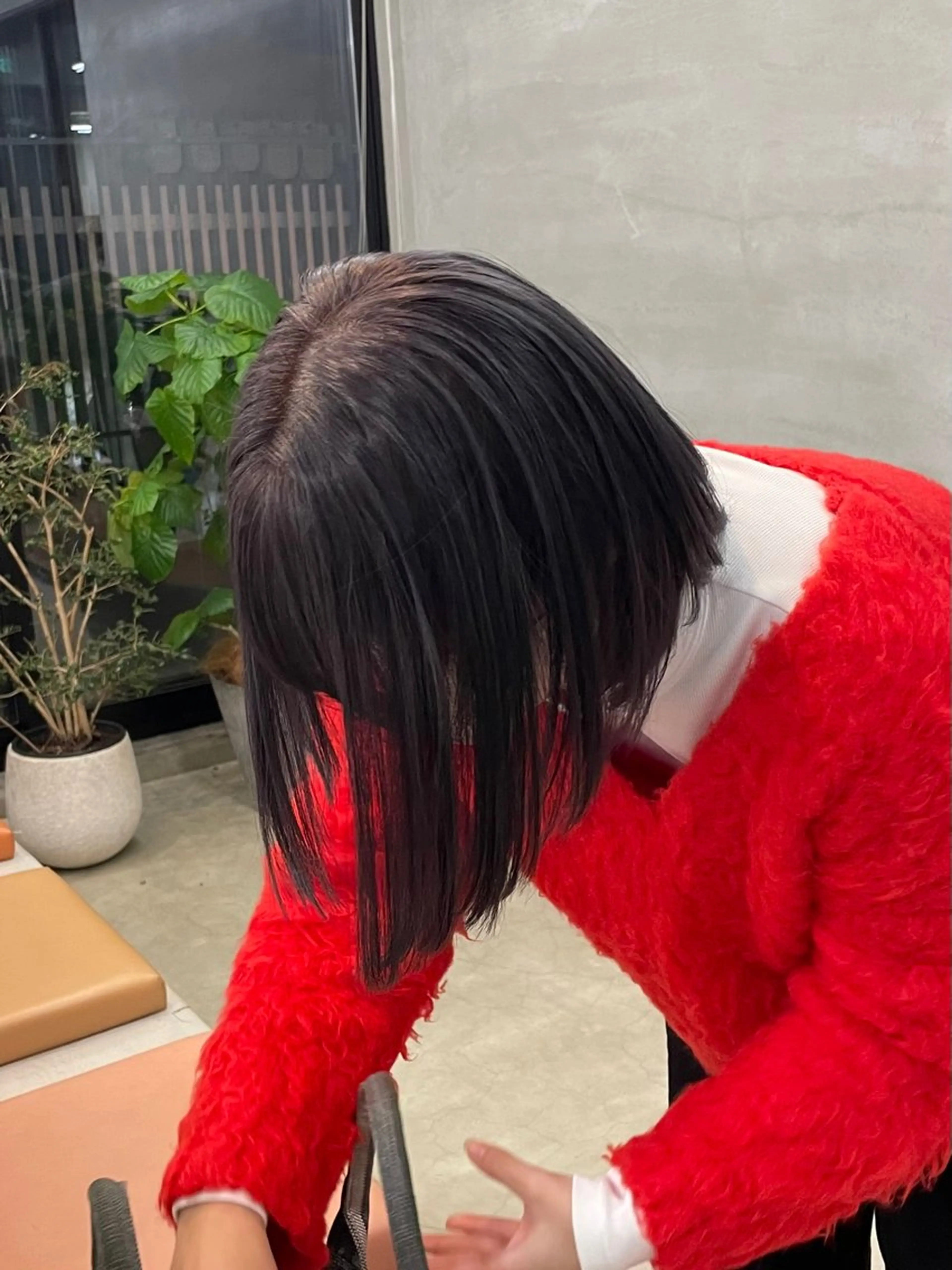 ショート カラー 透明感カラー ヘアカラー 鶴井 美空のヘアスタイル