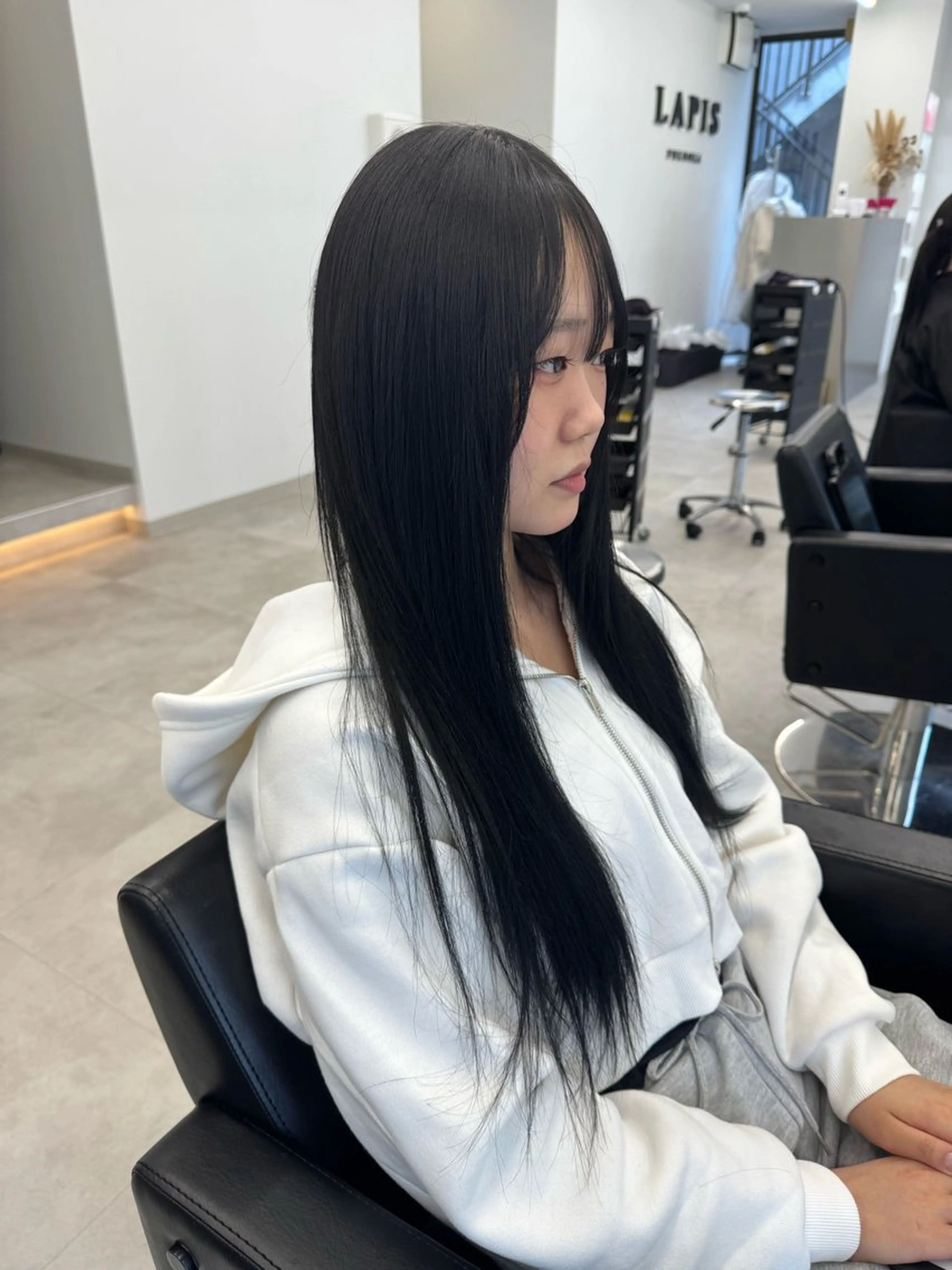 ロング ボブ エクステ エクステ ハイトーン/エクステ /韓国ヘアKENTAのヘアスタイル