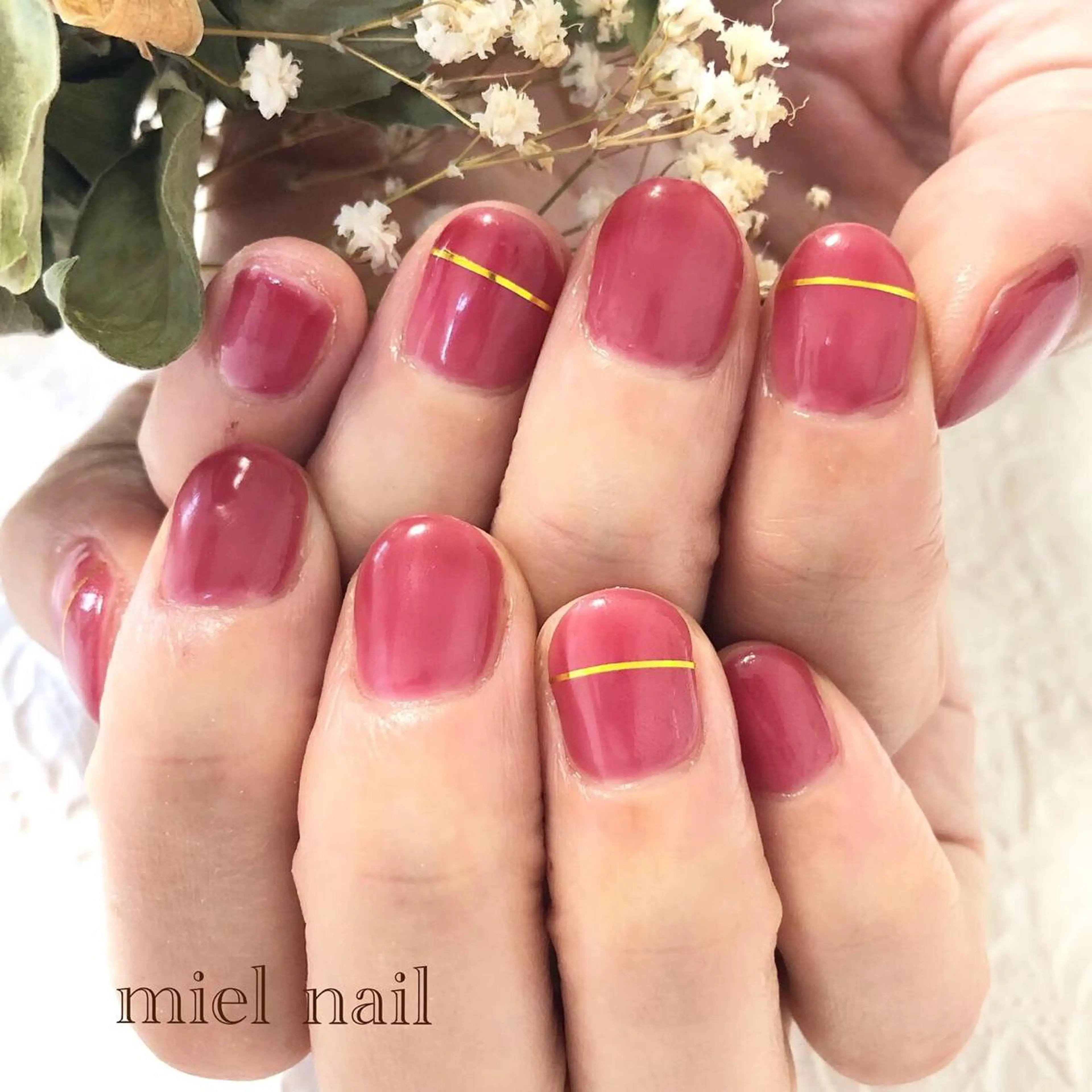 ネイル ハンドネイル miel nailのネイルデザイン