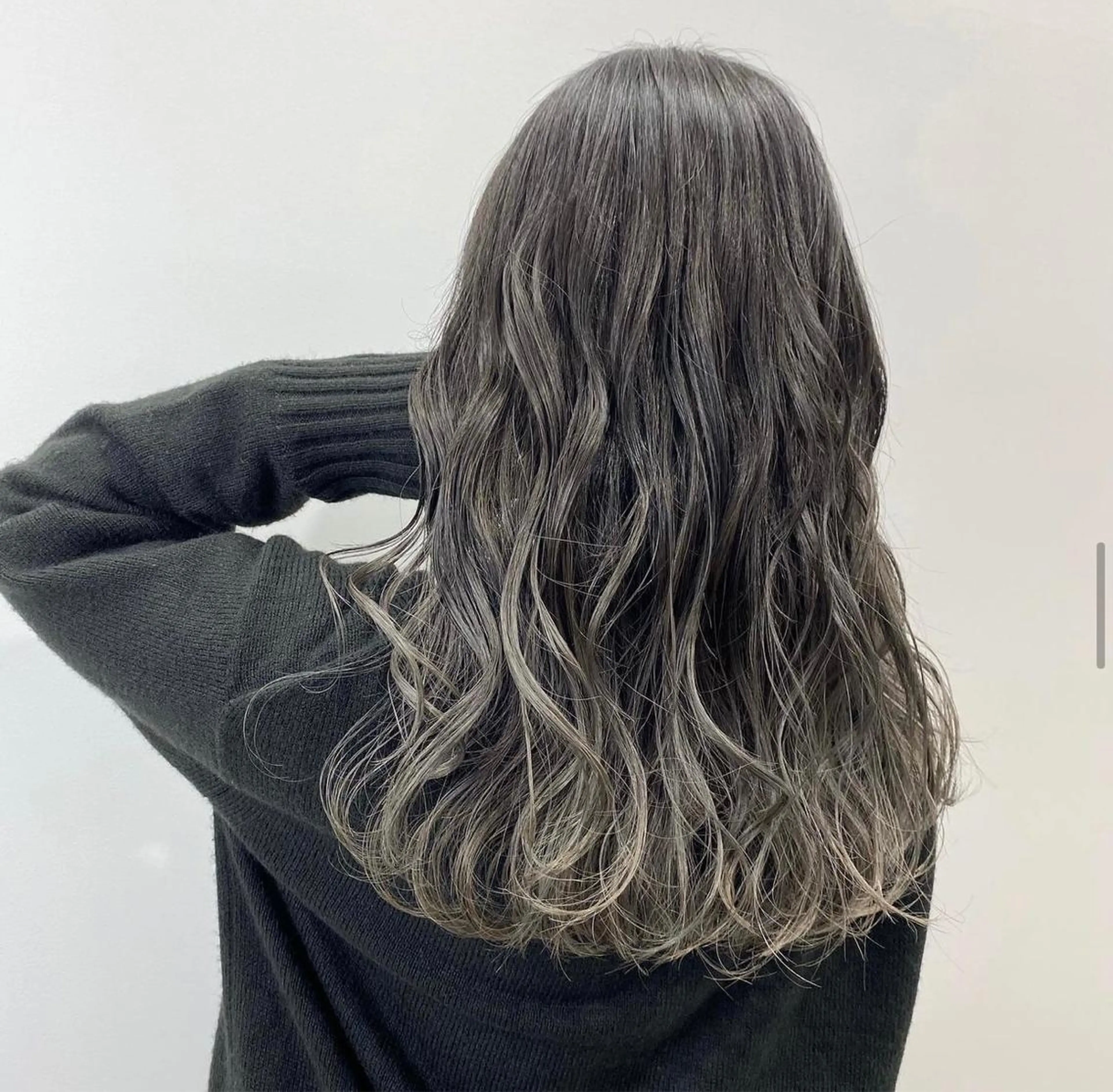 セミロング カラー パーマ ヘアアレンジ メンズ ブリーチ　ハイトーン 特化🌈フジタハルキのヘアスタイル