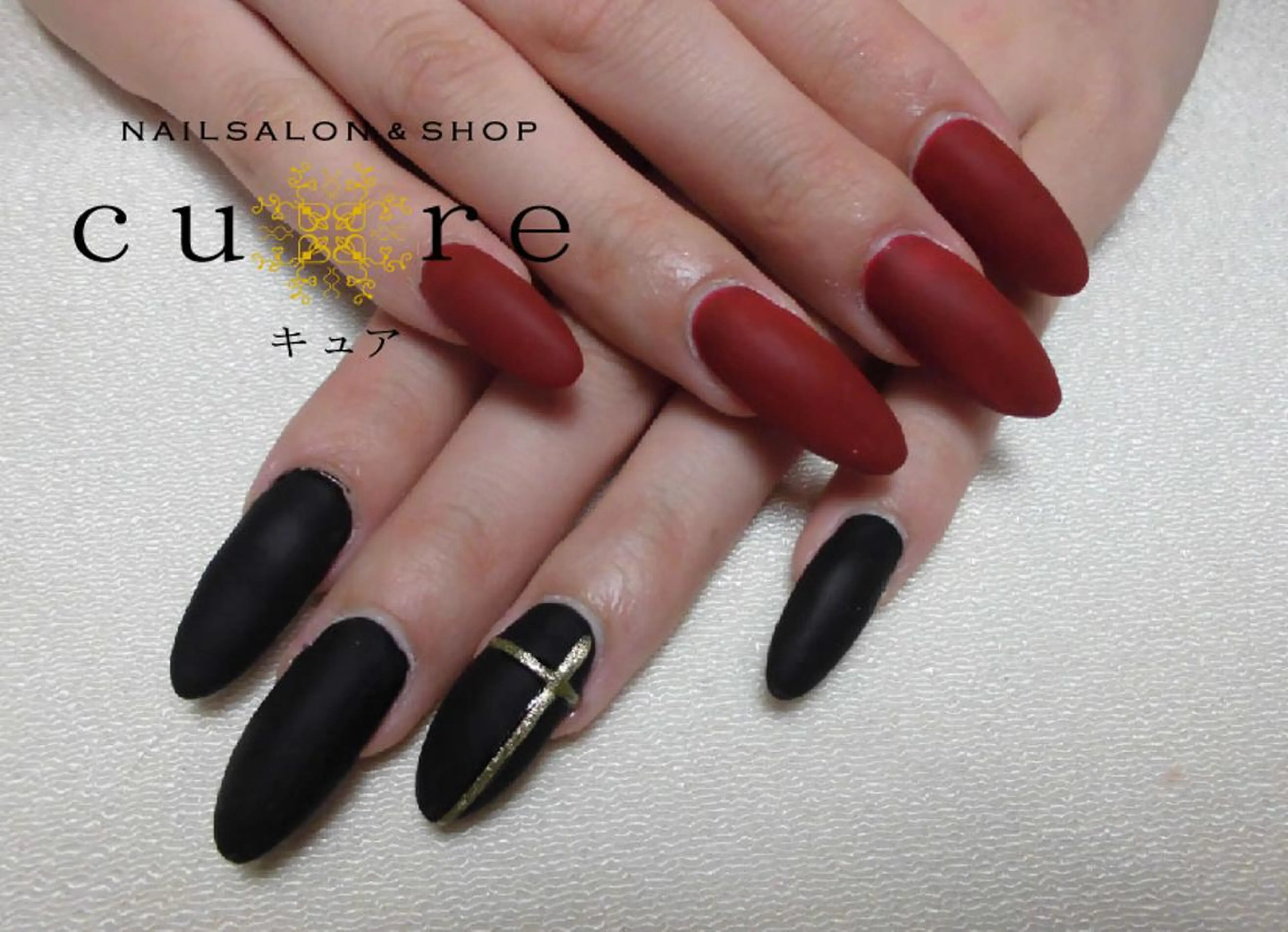 ロング ネイル ネイルサロン Cureのネイルデザイン