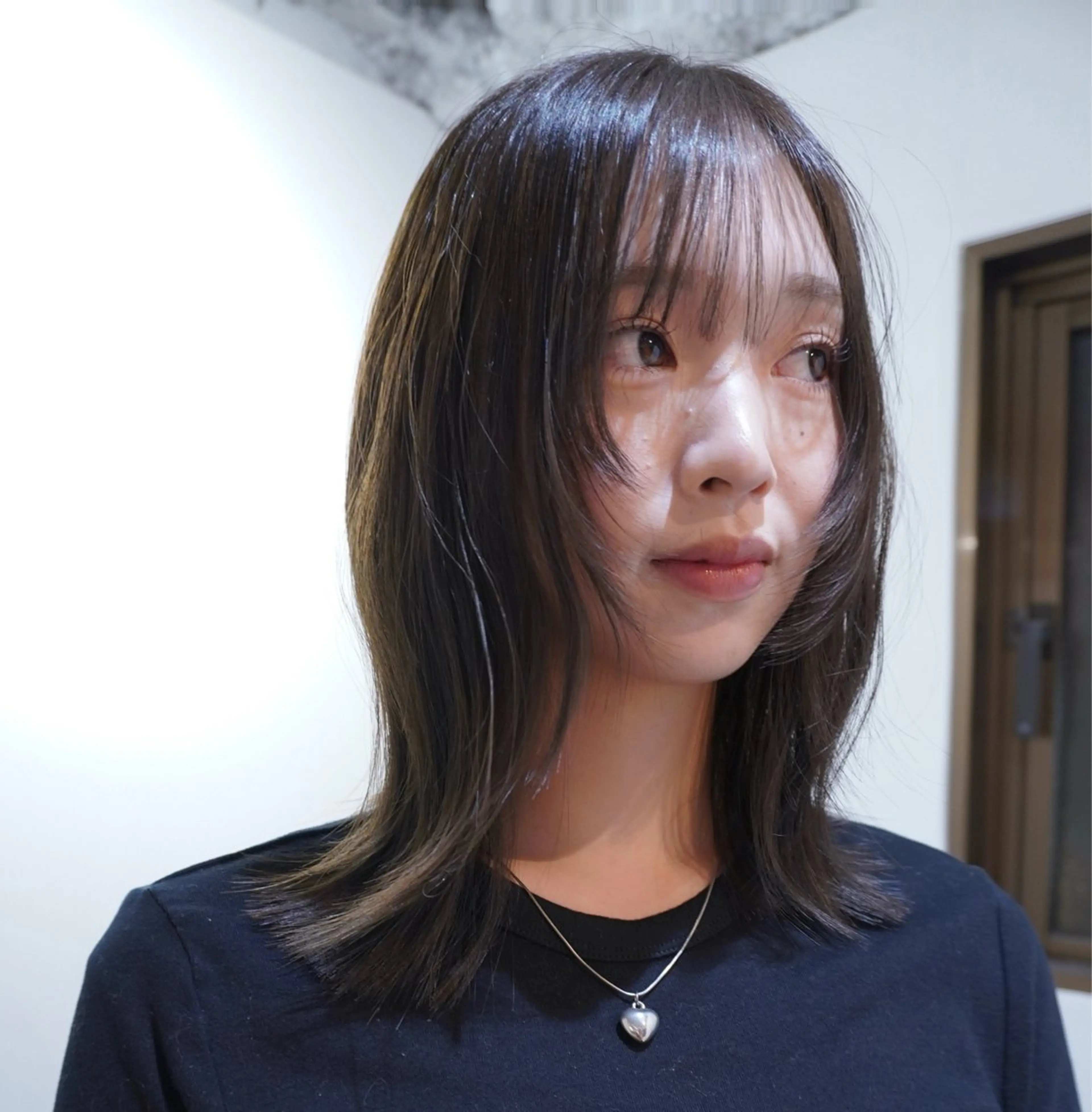 セミロング カラー ヘアアレンジ カット ヘアカラー 🎀suzuna 透明感colorのヘアスタイル