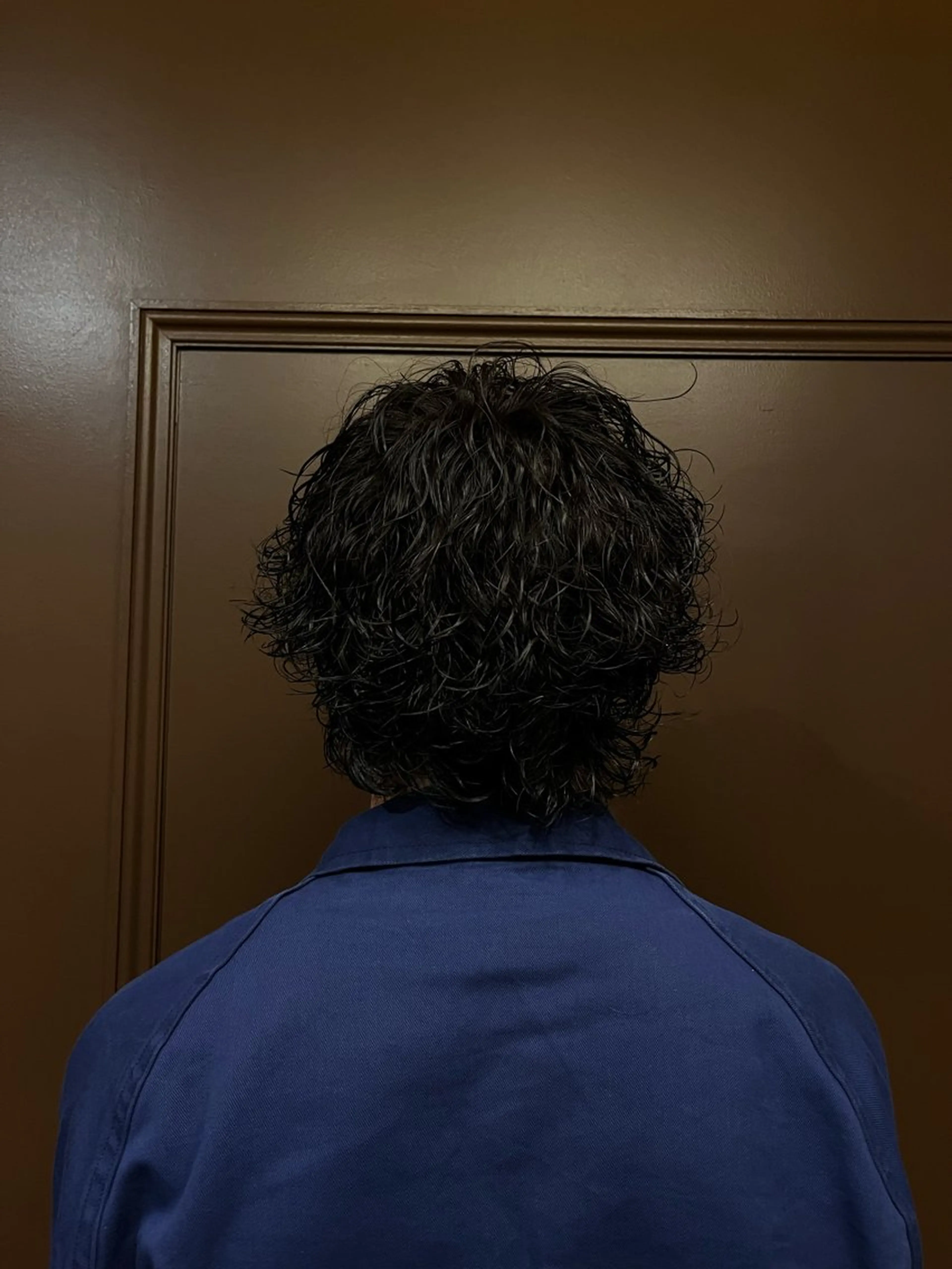 メンズ マレットヘア 窪田 力也のヘアスタイル