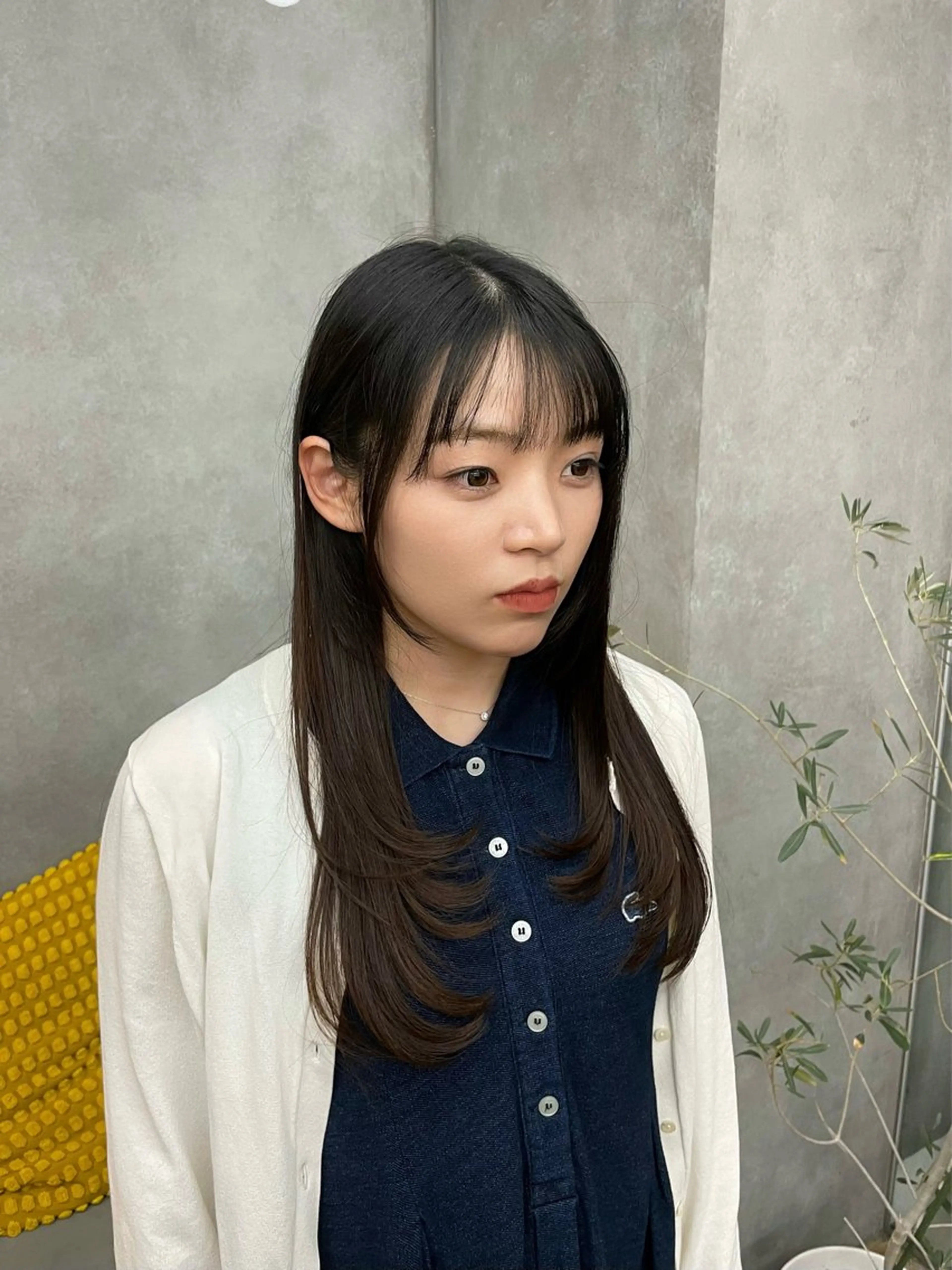 ロング レイヤーカット ローレイヤー カット BELO 大阪店所属・BELO OSAKA カエデのヘアスタイル