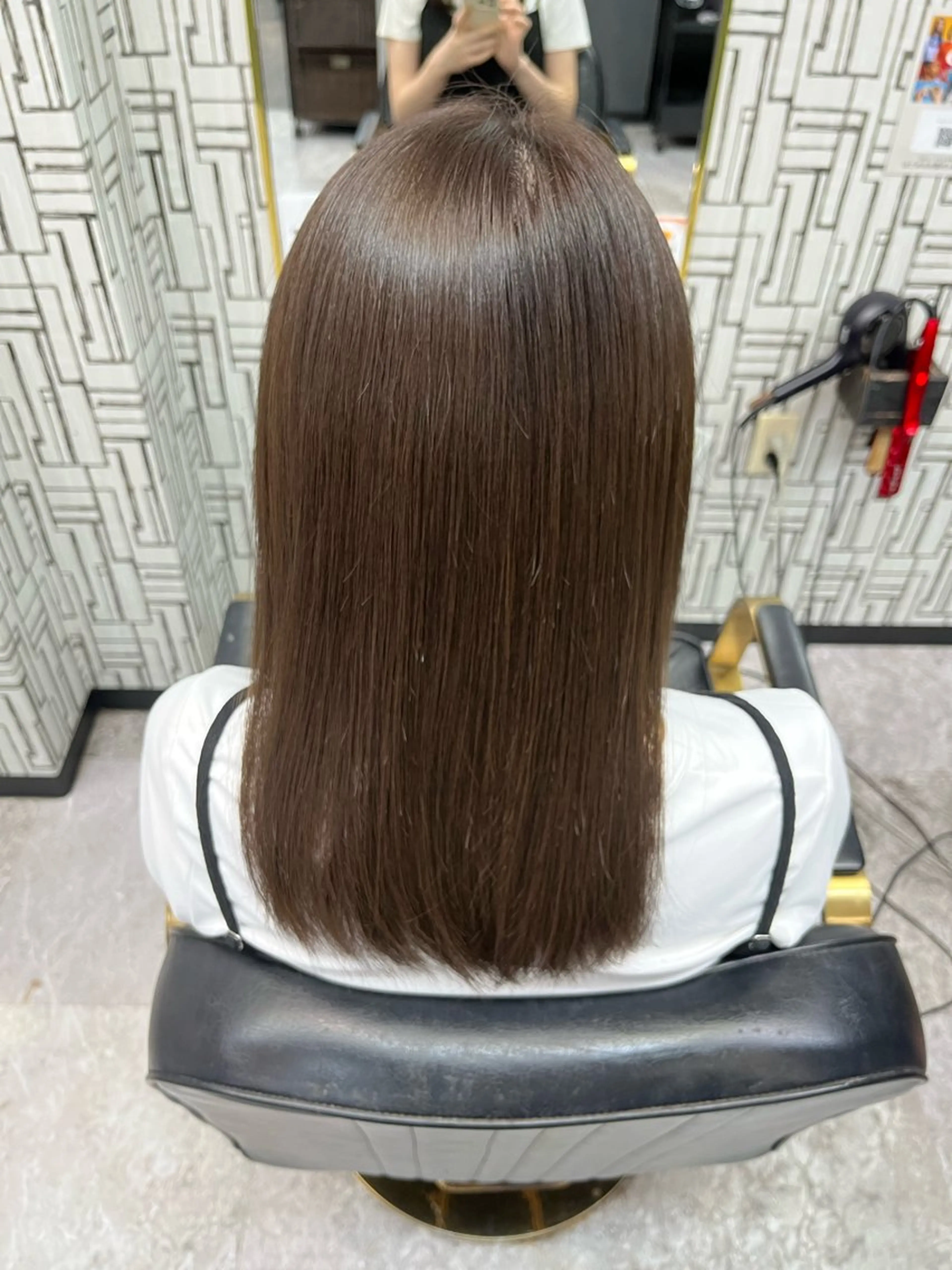 ロング ヘアカラー 池田 亮雅のヘアスタイル