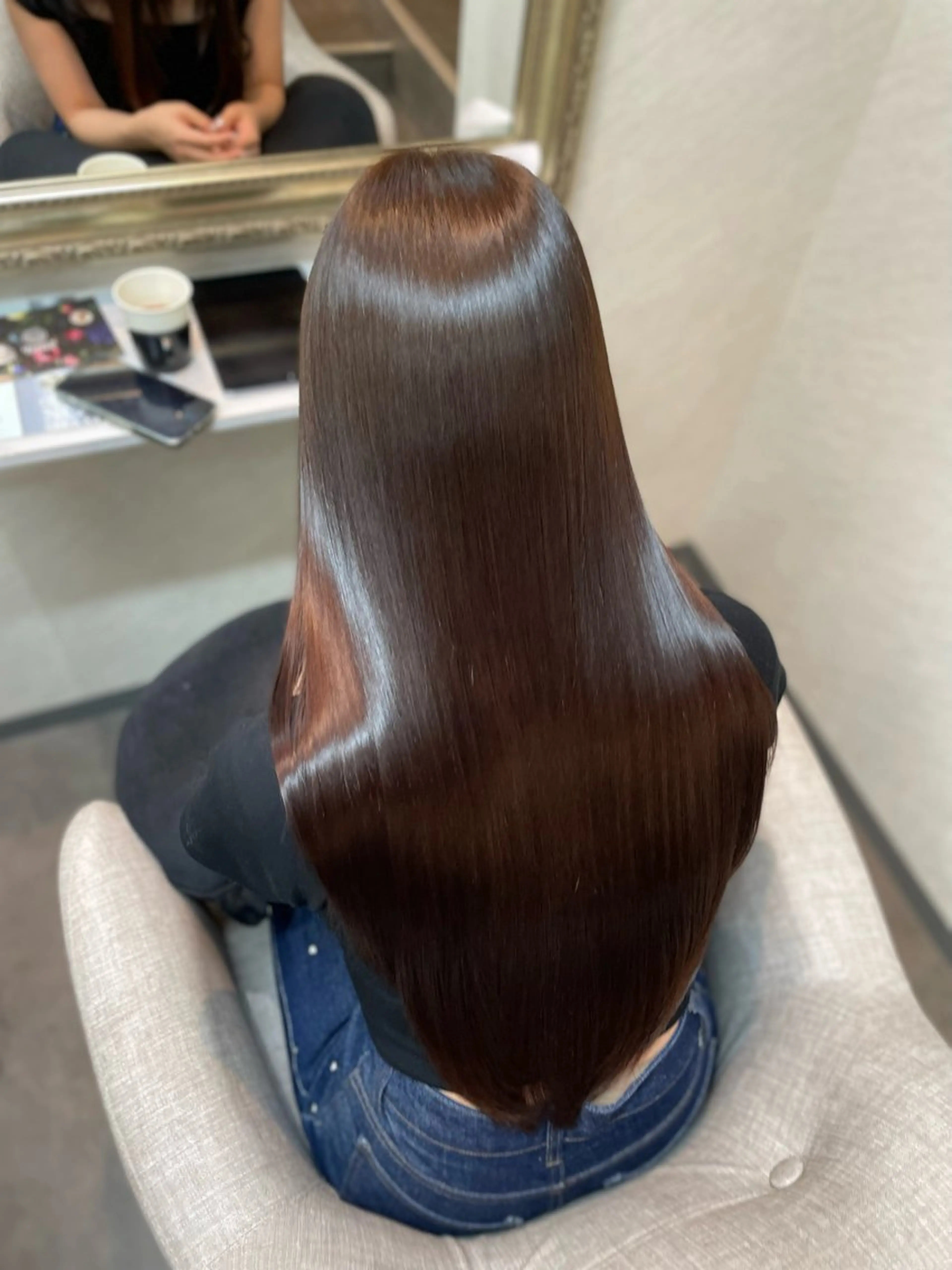 プレミアム髪質改善+カットの写真