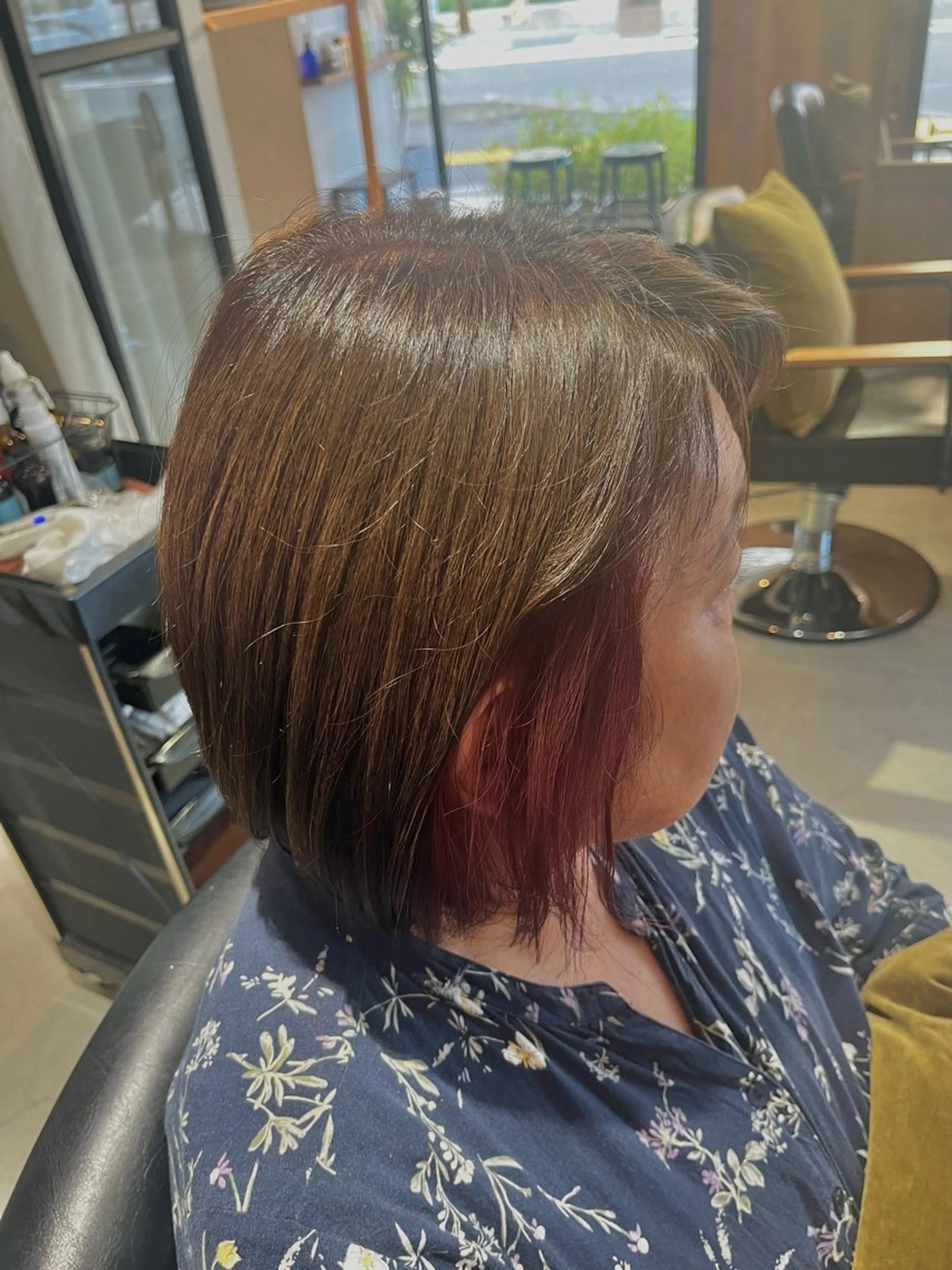 カラー FERIA池田 神原萌花のヘアスタイル