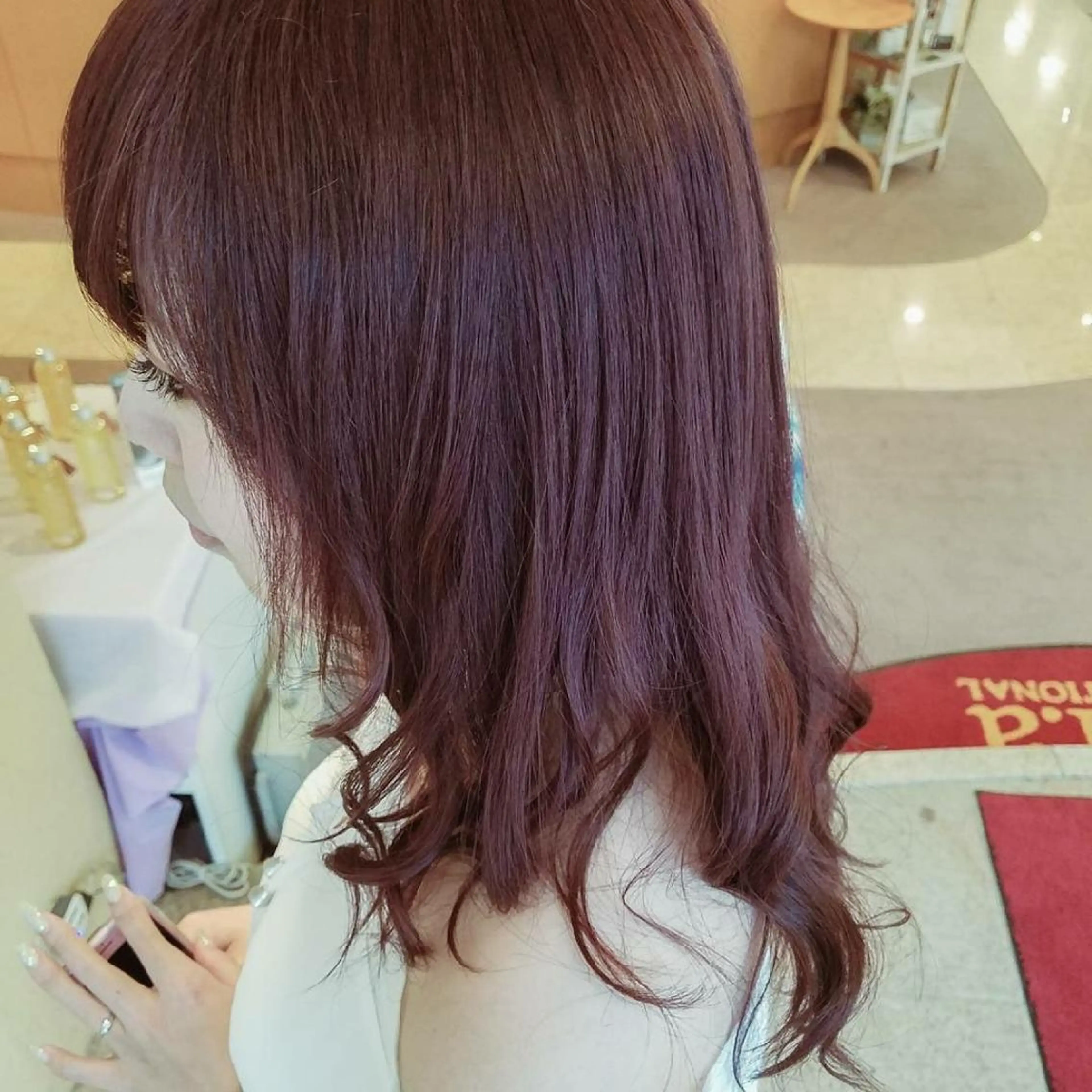 ロング 美谷添（ミヤゾエ） まどか大人ヘアサロンのヘアスタイル