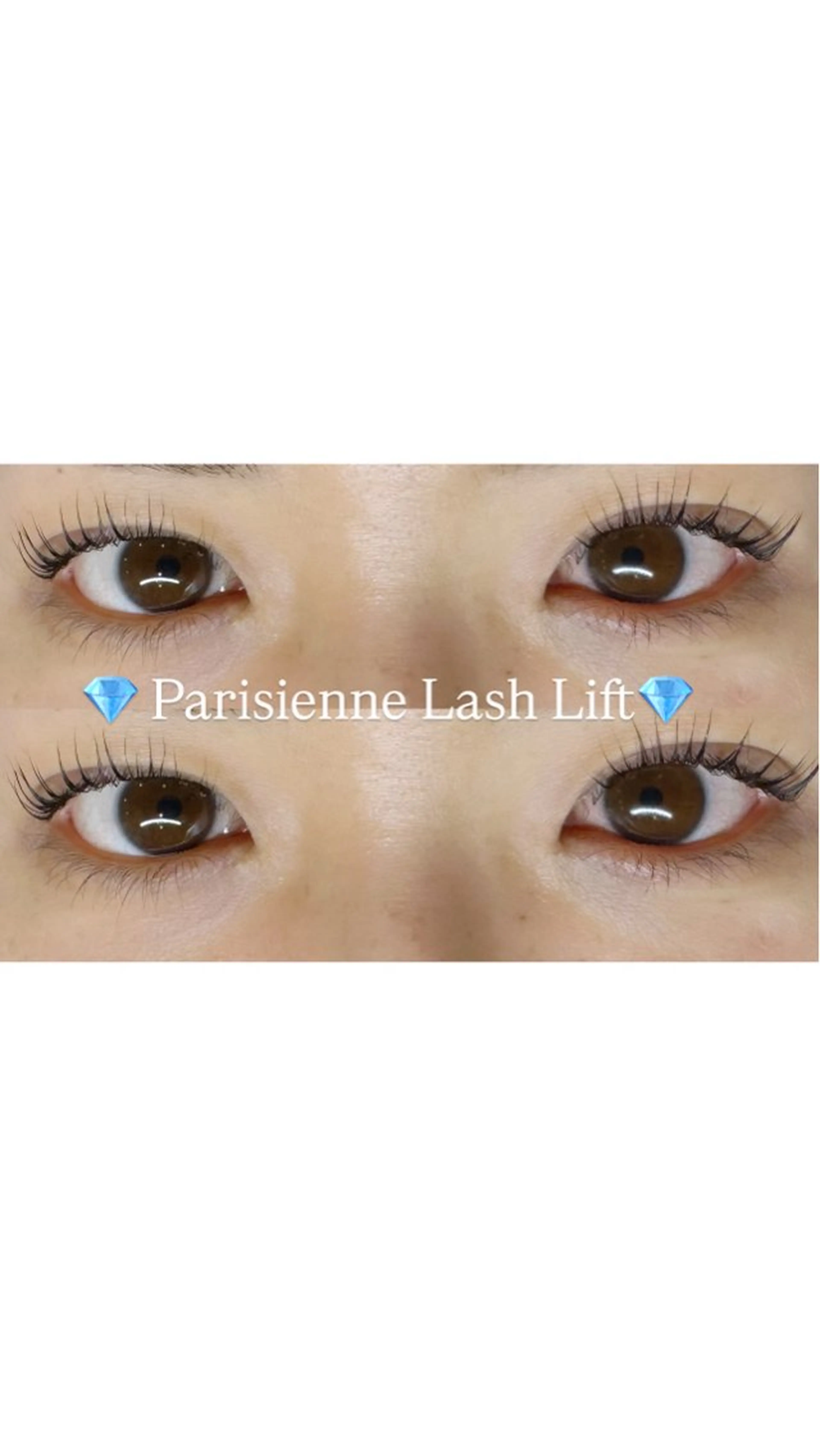 マツエク・マツパ ナチュラル パリジェンヌラッシュリフト 一重×まつ毛パーマ KANGOL SALON芳賀のマツエク・マツパデザイン