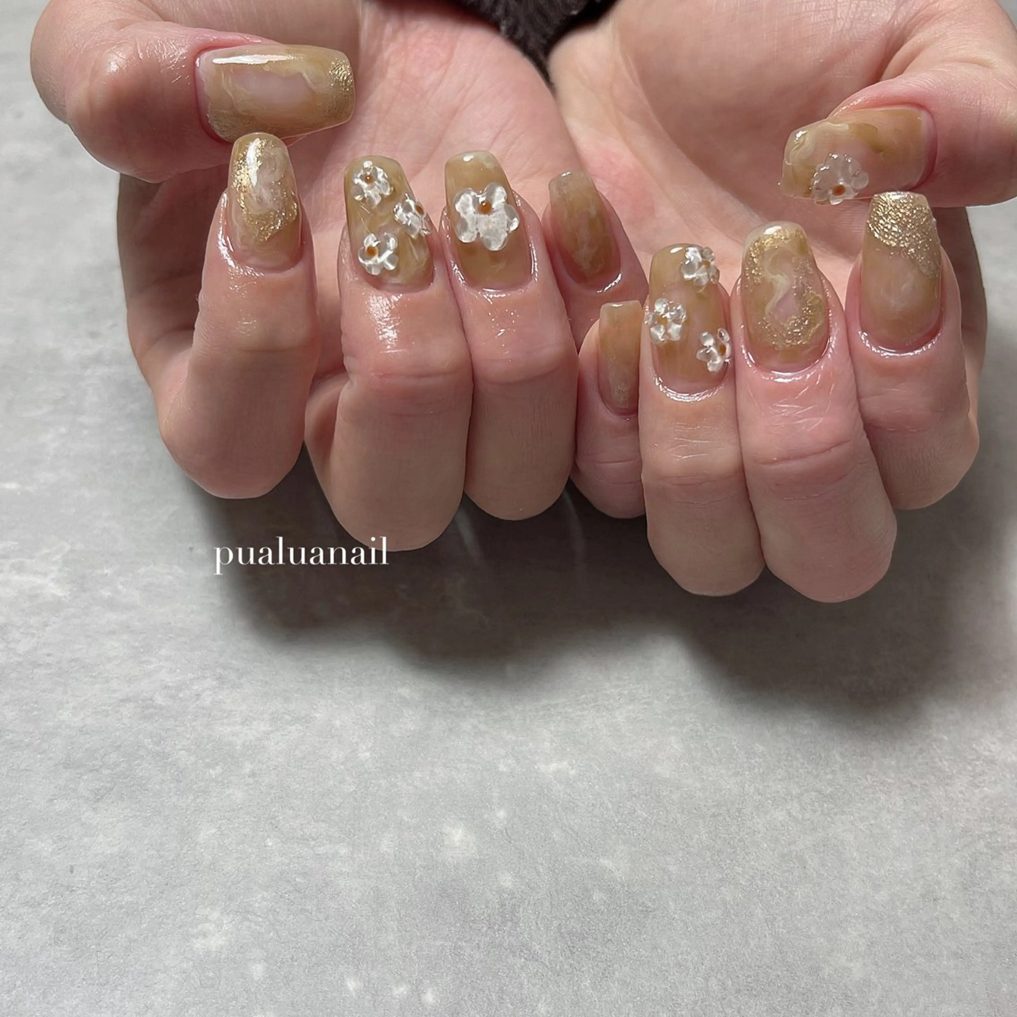 ネイル ハンドネイル pualua miharuのネイルデザイン