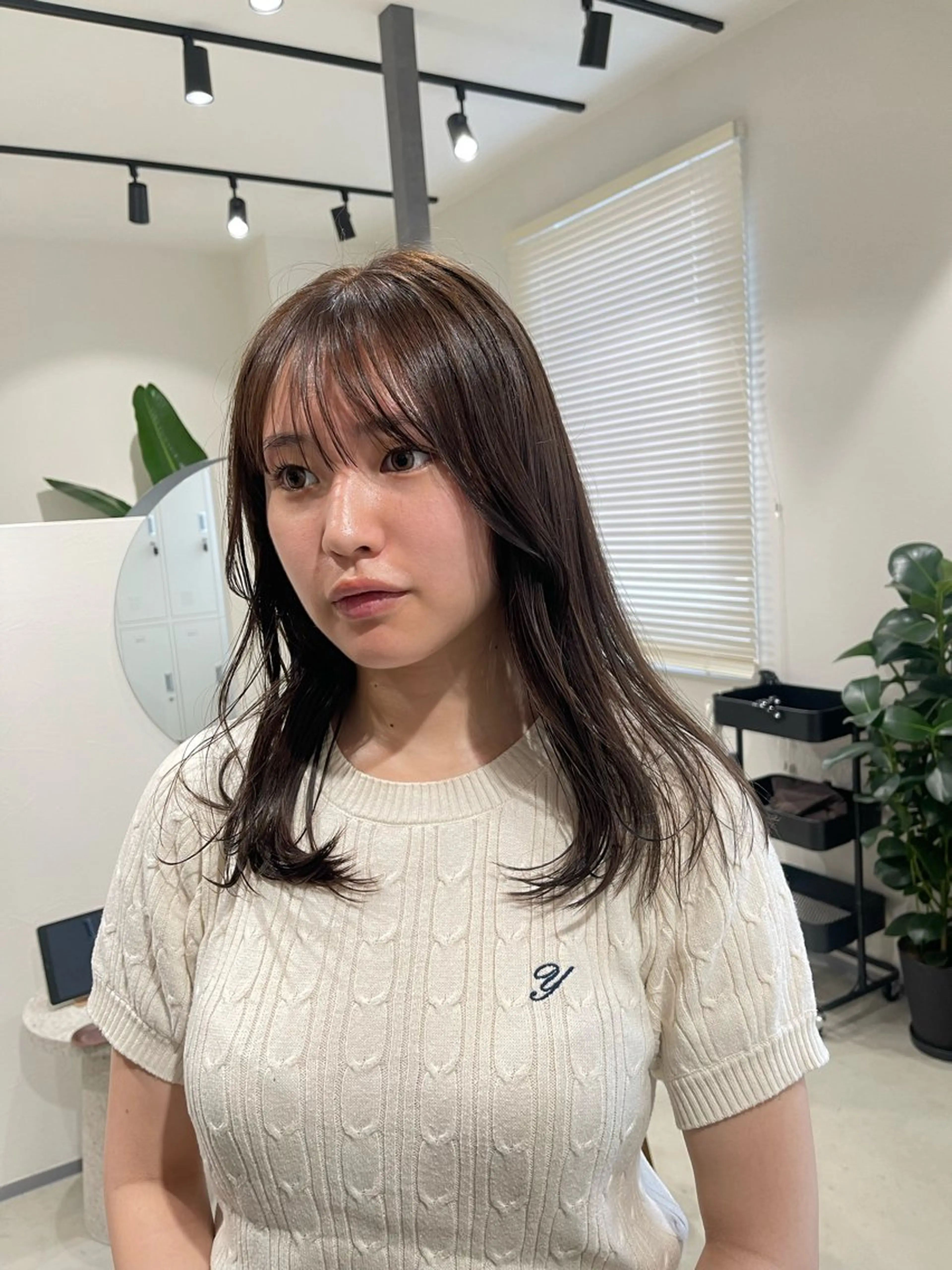 カラー ブリーチ 透明感カラー ブリーチなしカラー ボブ/レイヤー /河内温太のヘアスタイル