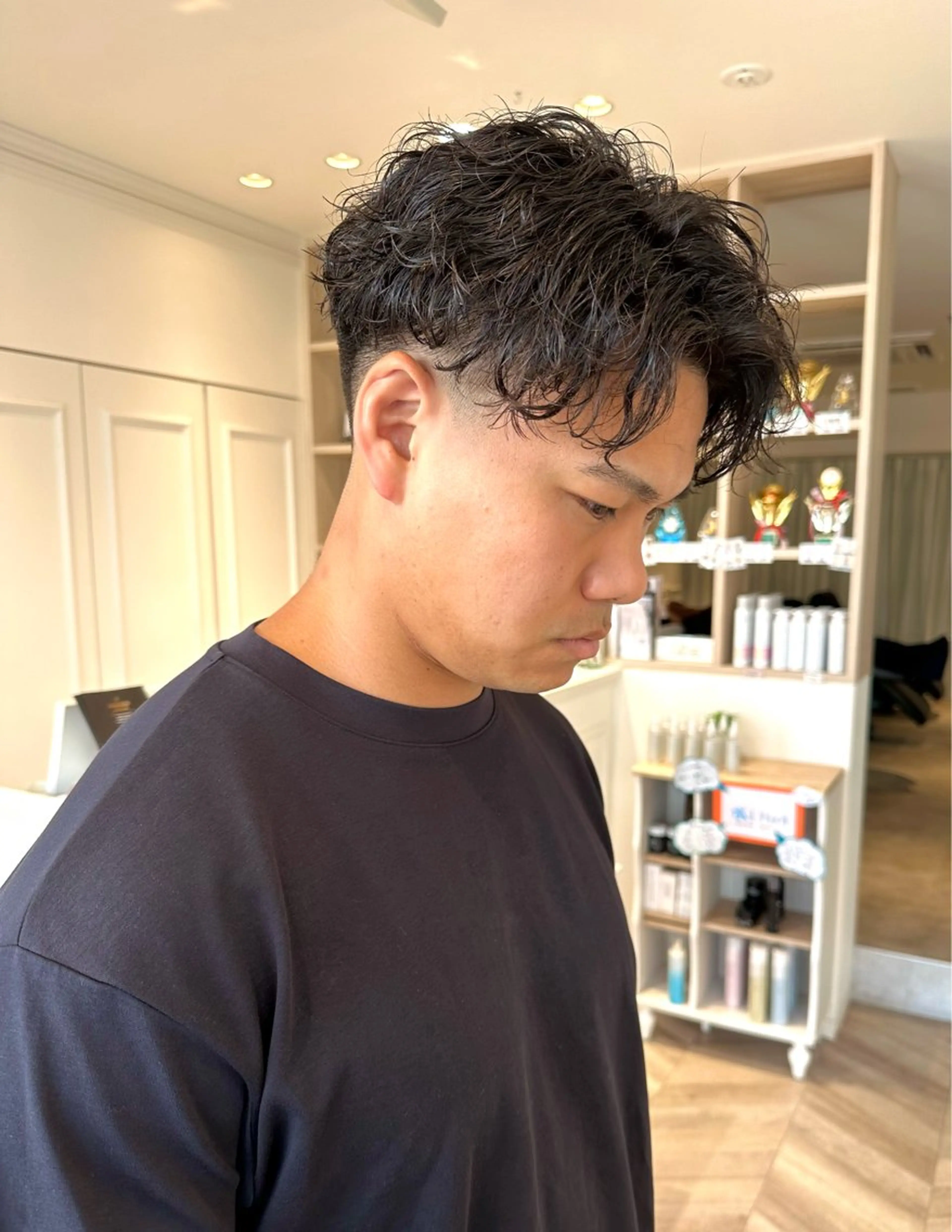 ショート パーマ メンズ パーマ/ハイトーン スパイキー/神田正紀のヘアスタイル