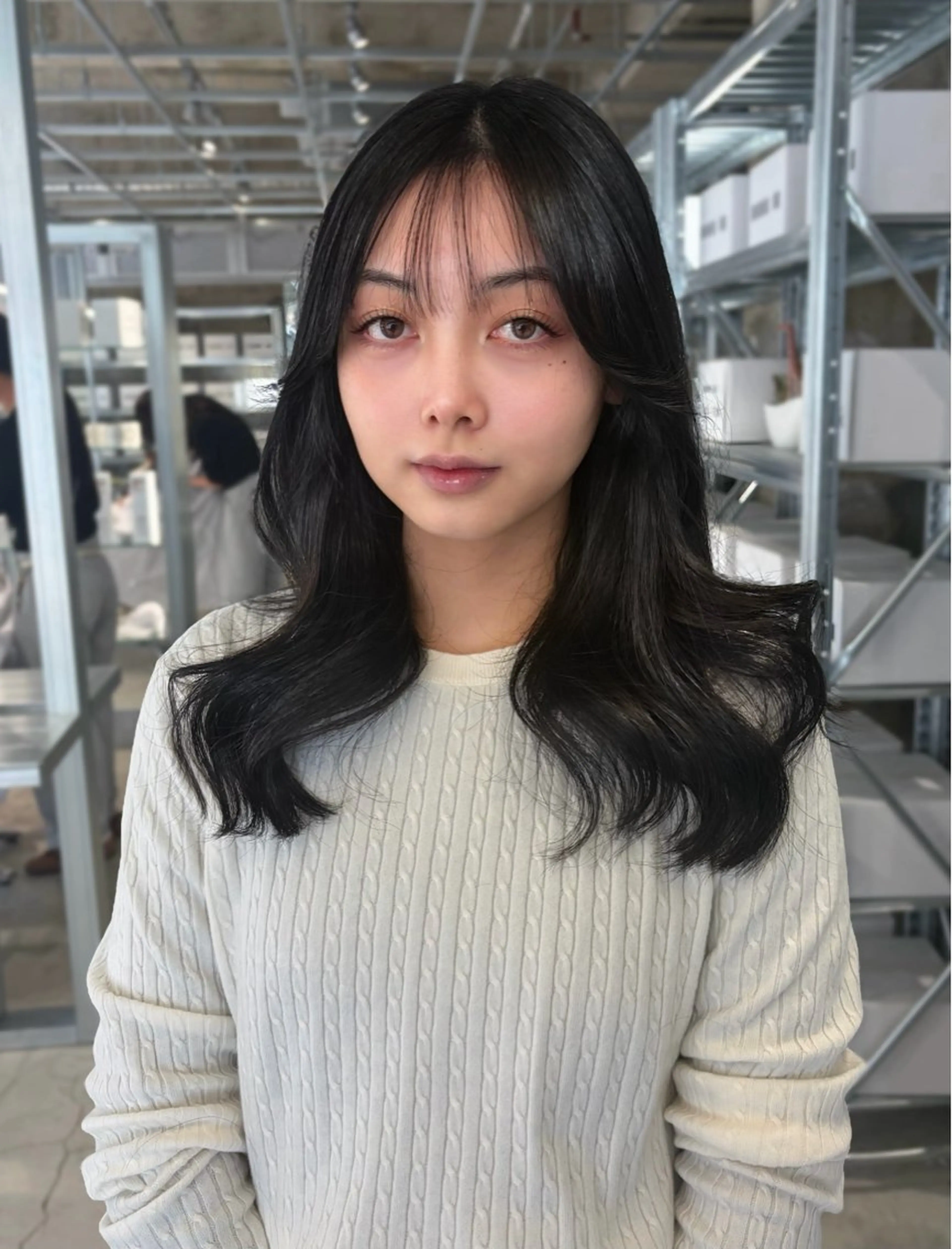 セミロング カラー カット ダブルカラー/レイヤ ーカット 🤍ゆきなのヘアスタイル