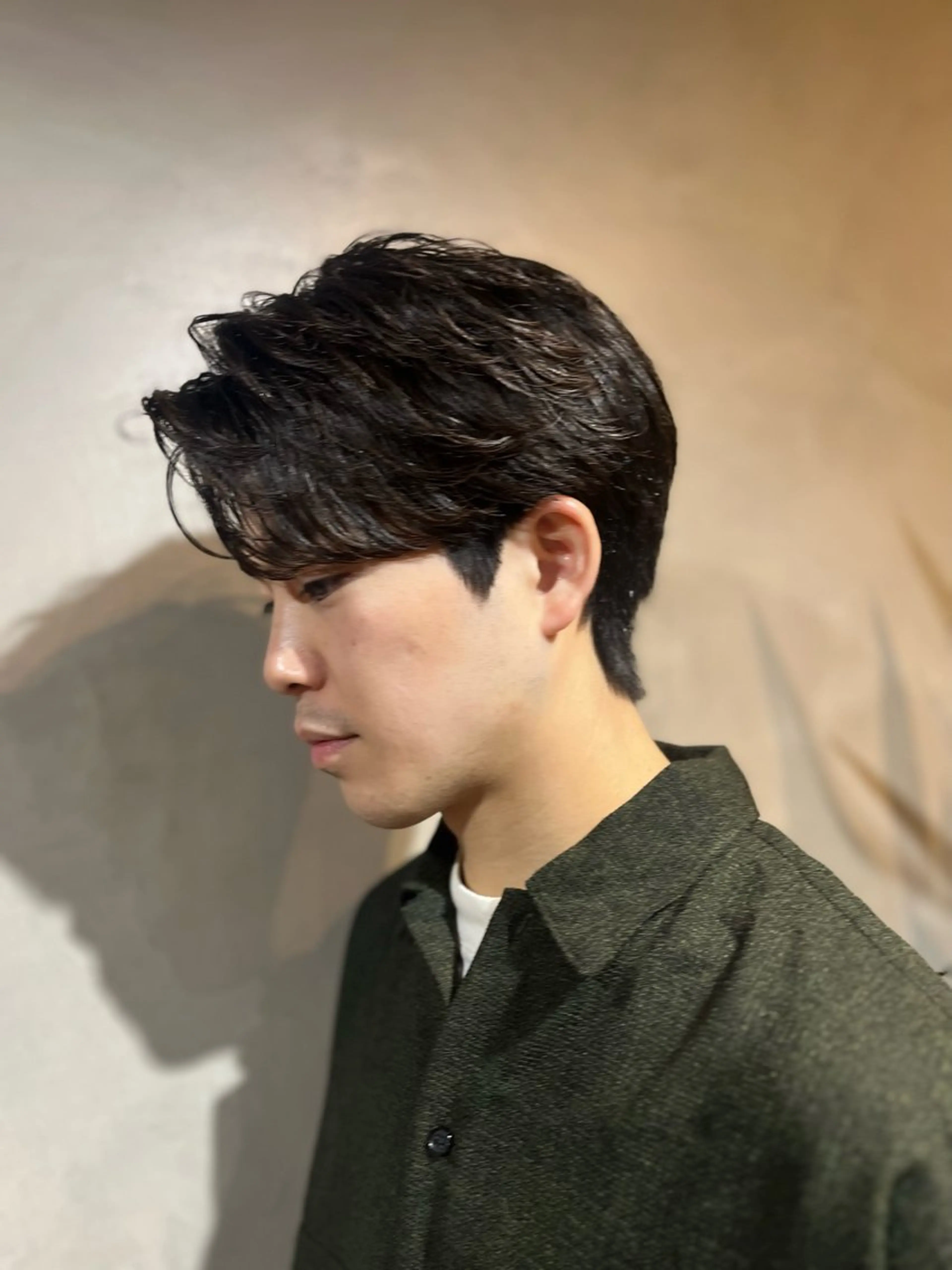 パーマ メンズ カット パーマ 赤木蓮/メンズ特化/ メンズパーマ/のヘアスタイル