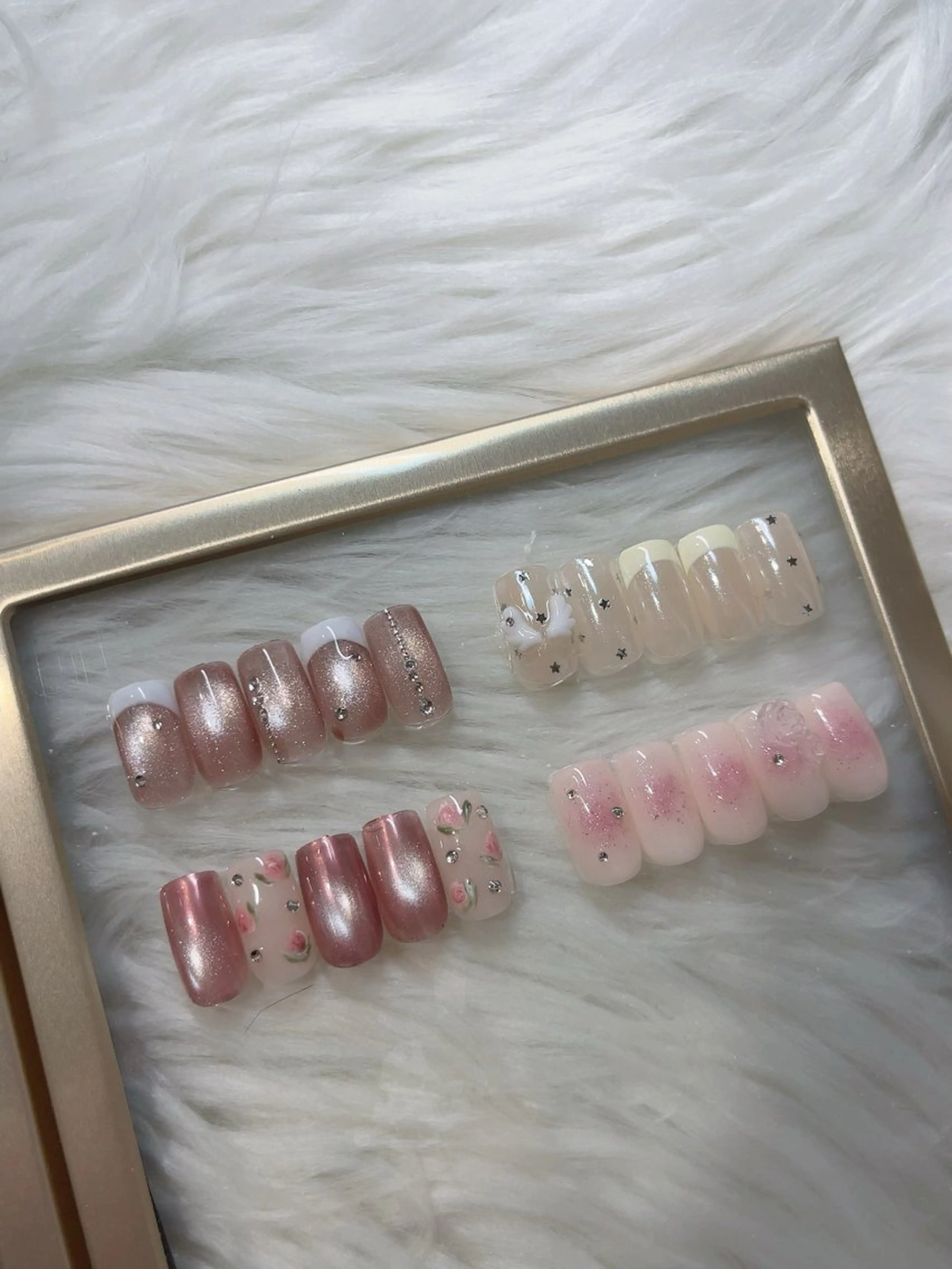 [期間限定]sakura限定❤︎trend定額ネイル👼🏻‪‎︎💞(オフあり/なし)ありの場合+¥1000の写真