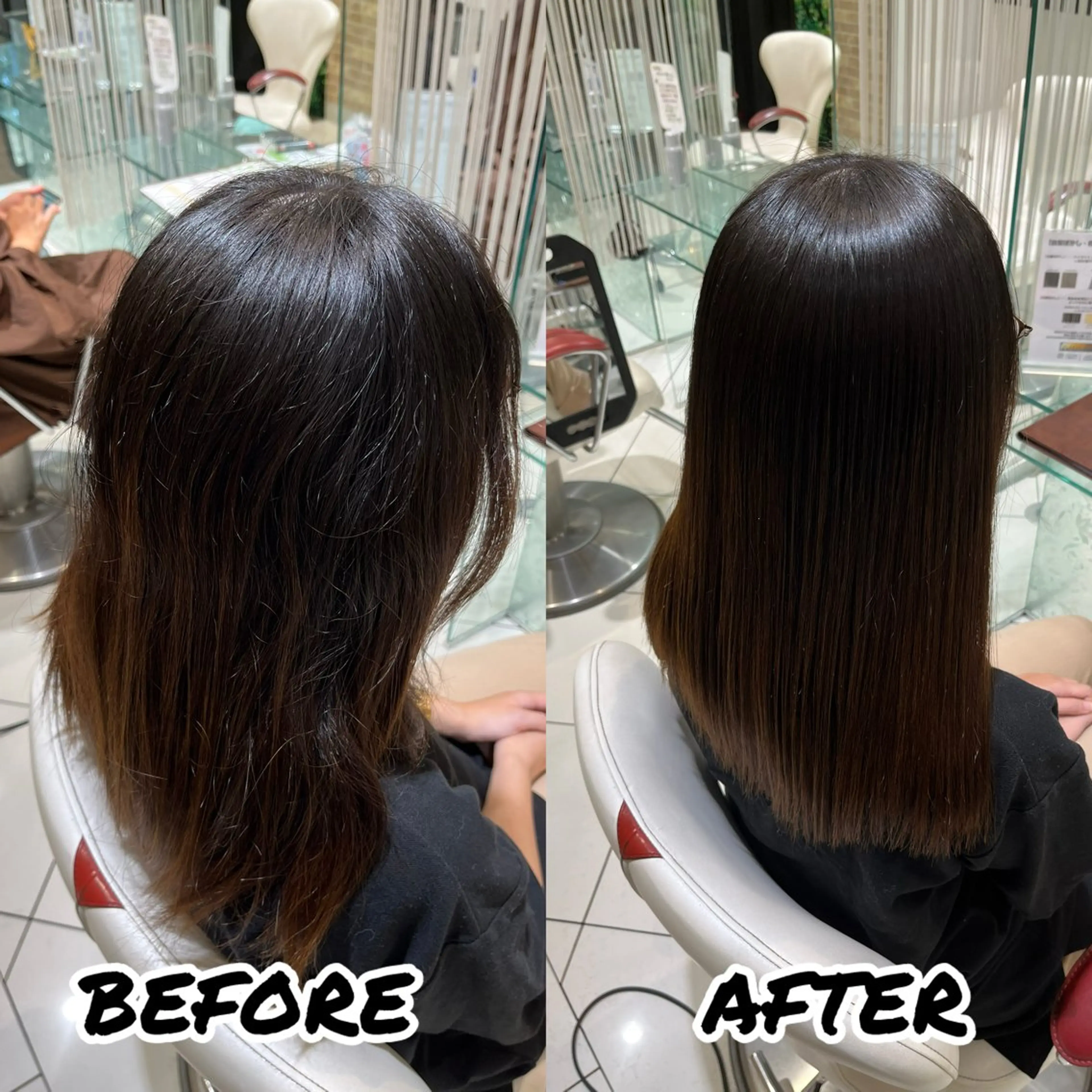ロング 髪質改善 縮毛矯正 カット 縮毛矯正 トリートメント 髪質改善美容師 鈴木のヘアスタイル